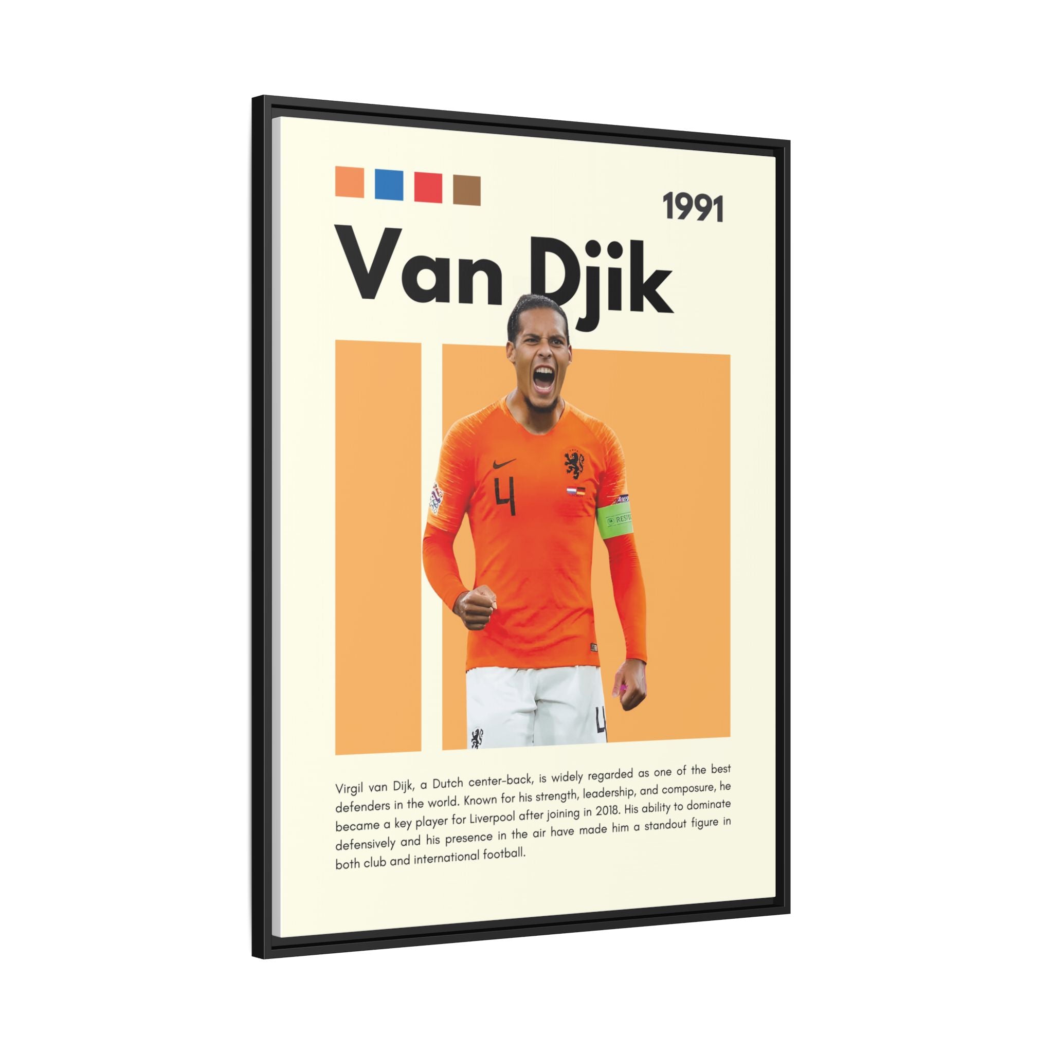Defender of Orange - Canvas Wall Art