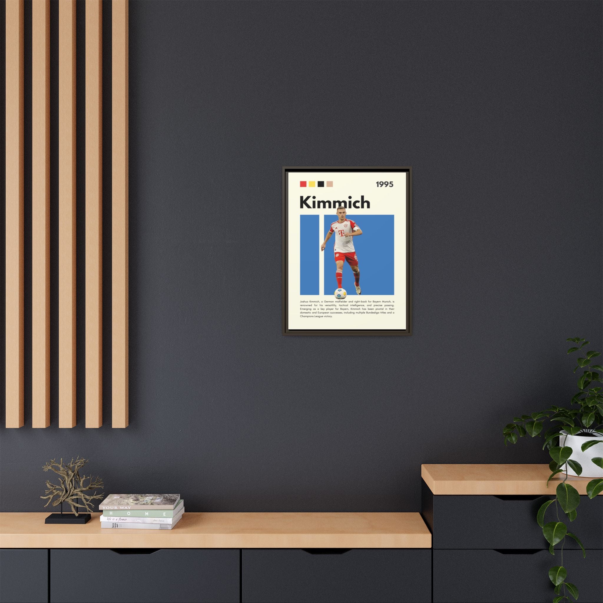 Bayern's Midfield Maestro - Canvas Wall Art