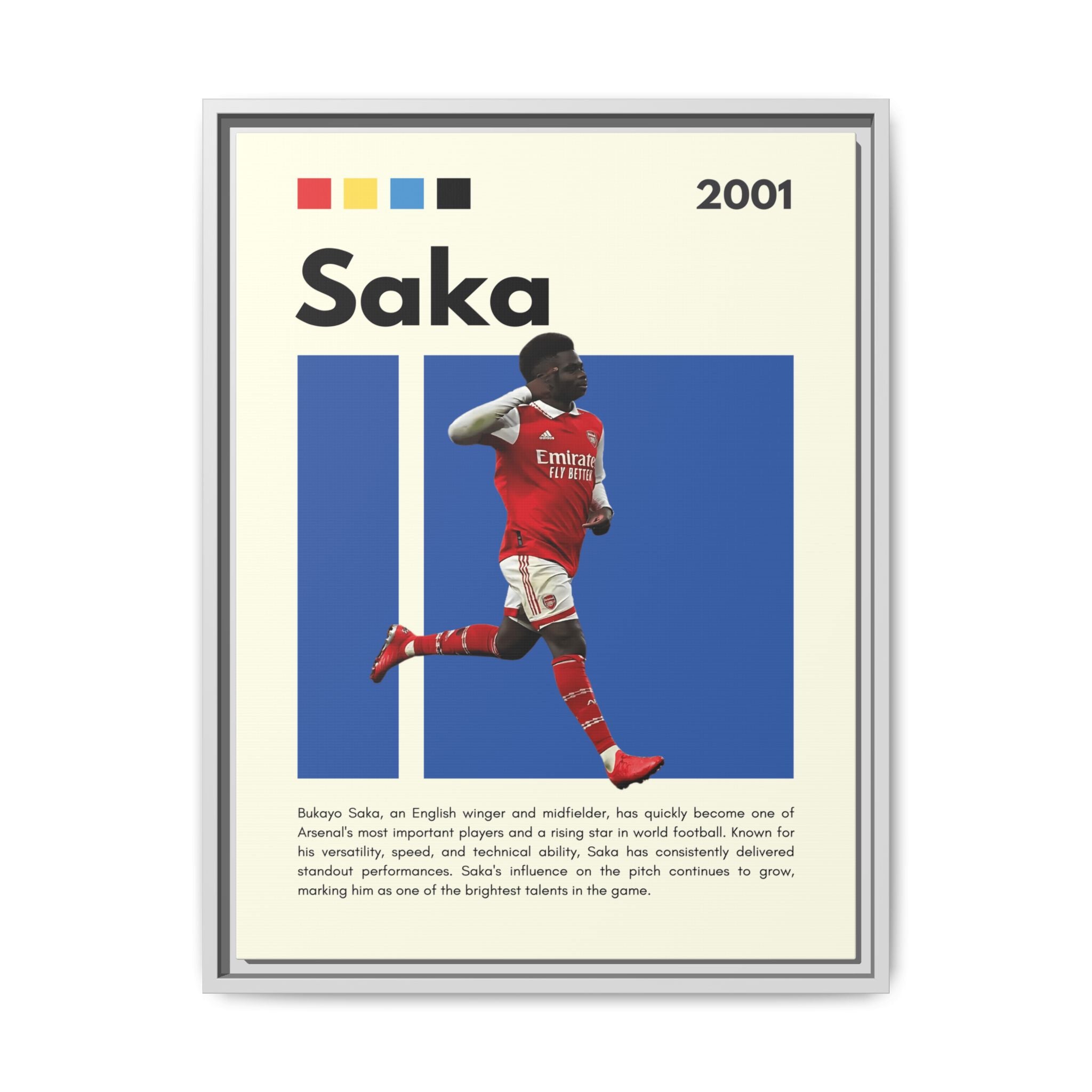 Saka Soars - Canvas Wall Art