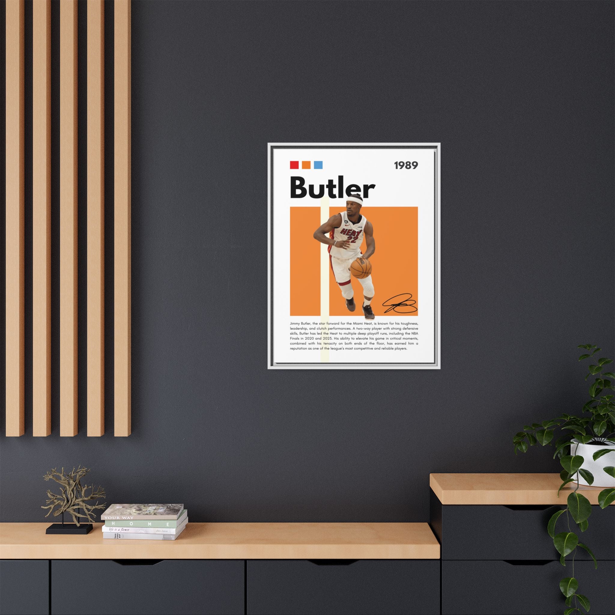 Butler's Blaze - Canvas Wall Art