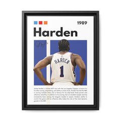 Harden's Stride - Canvas Wall Art
