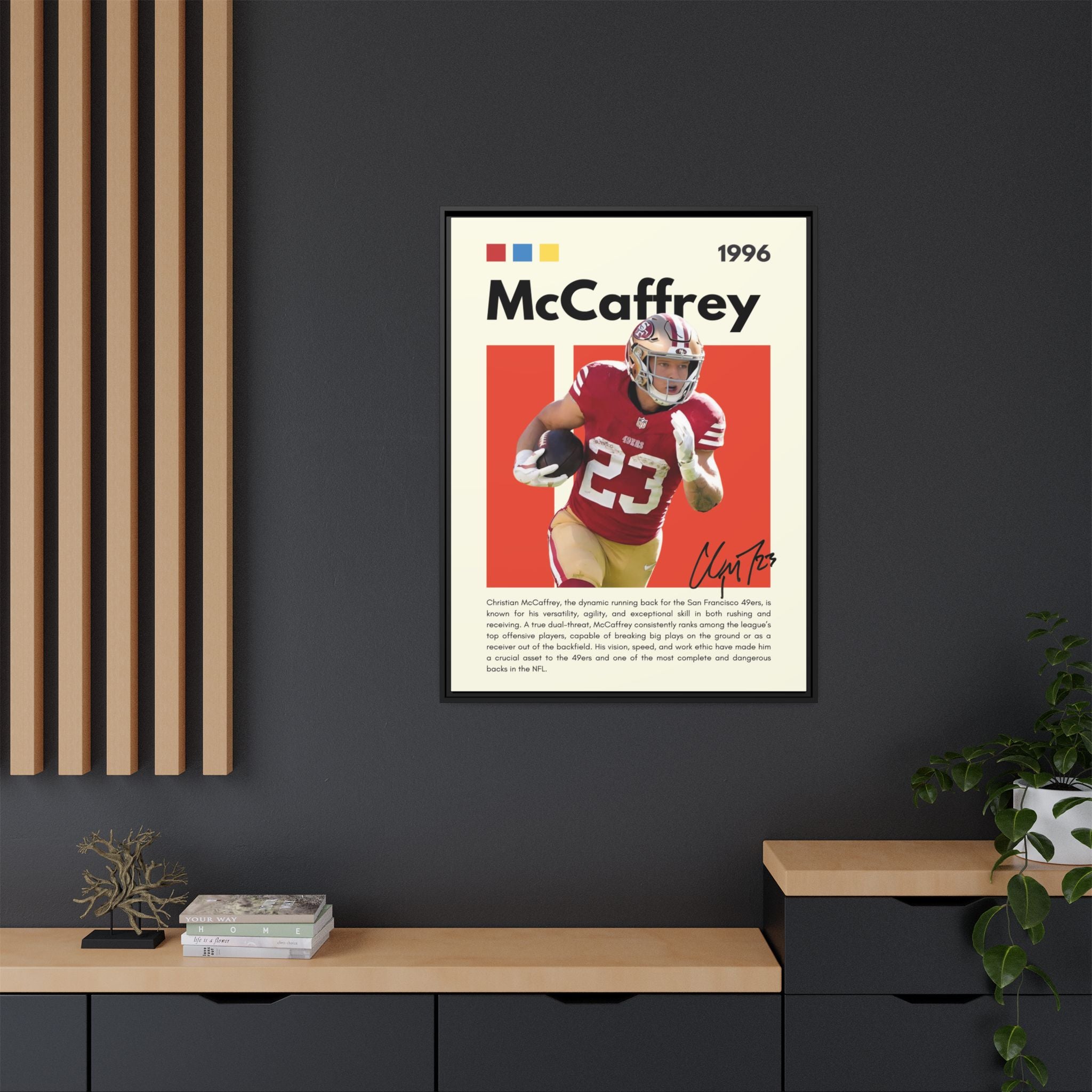 McCaffrey Momentum - Canvas Wall Art