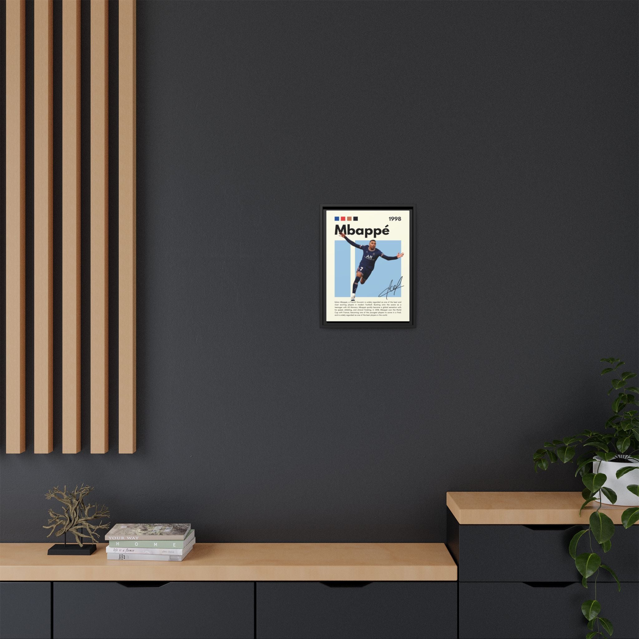 Mbappé Magic - Canvas Wall Art