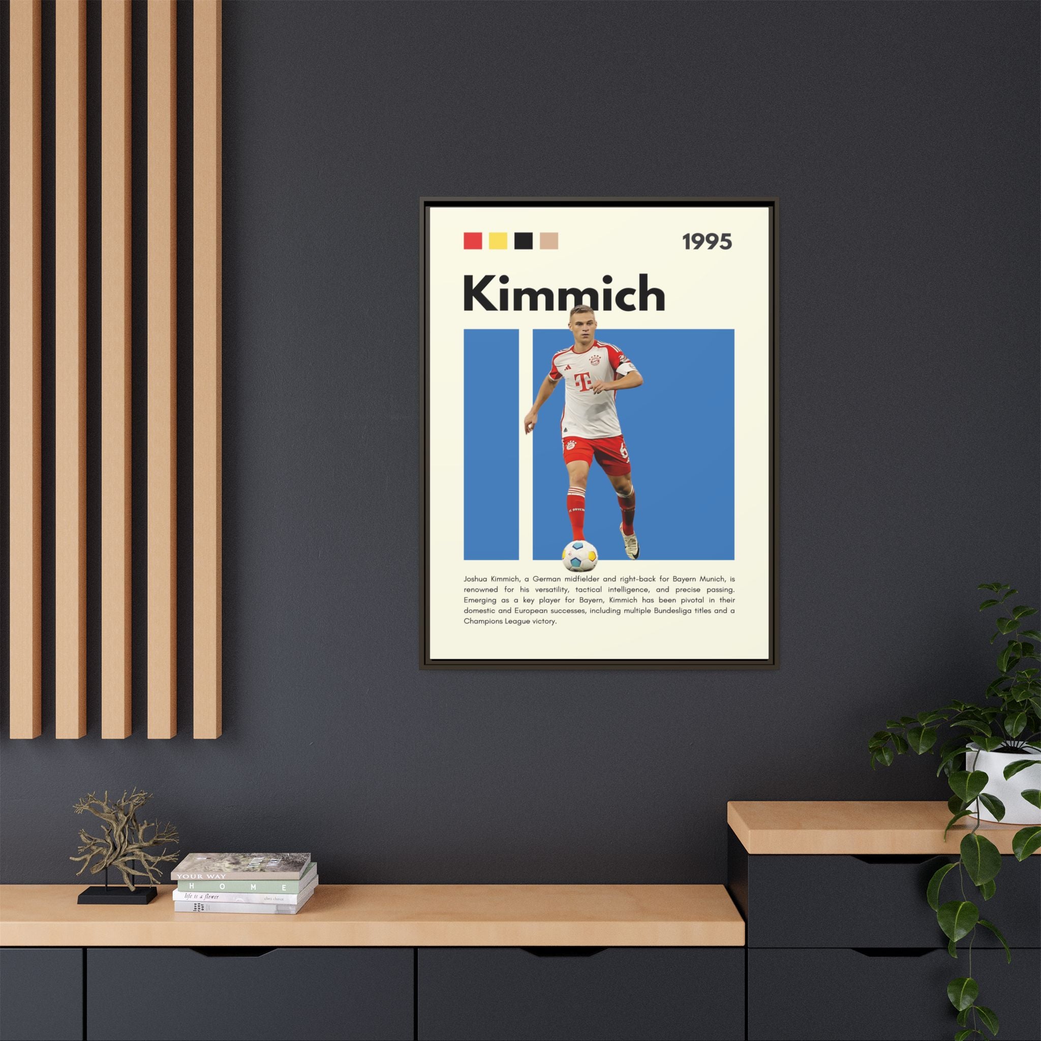 Bayern's Midfield Maestro - Canvas Wall Art
