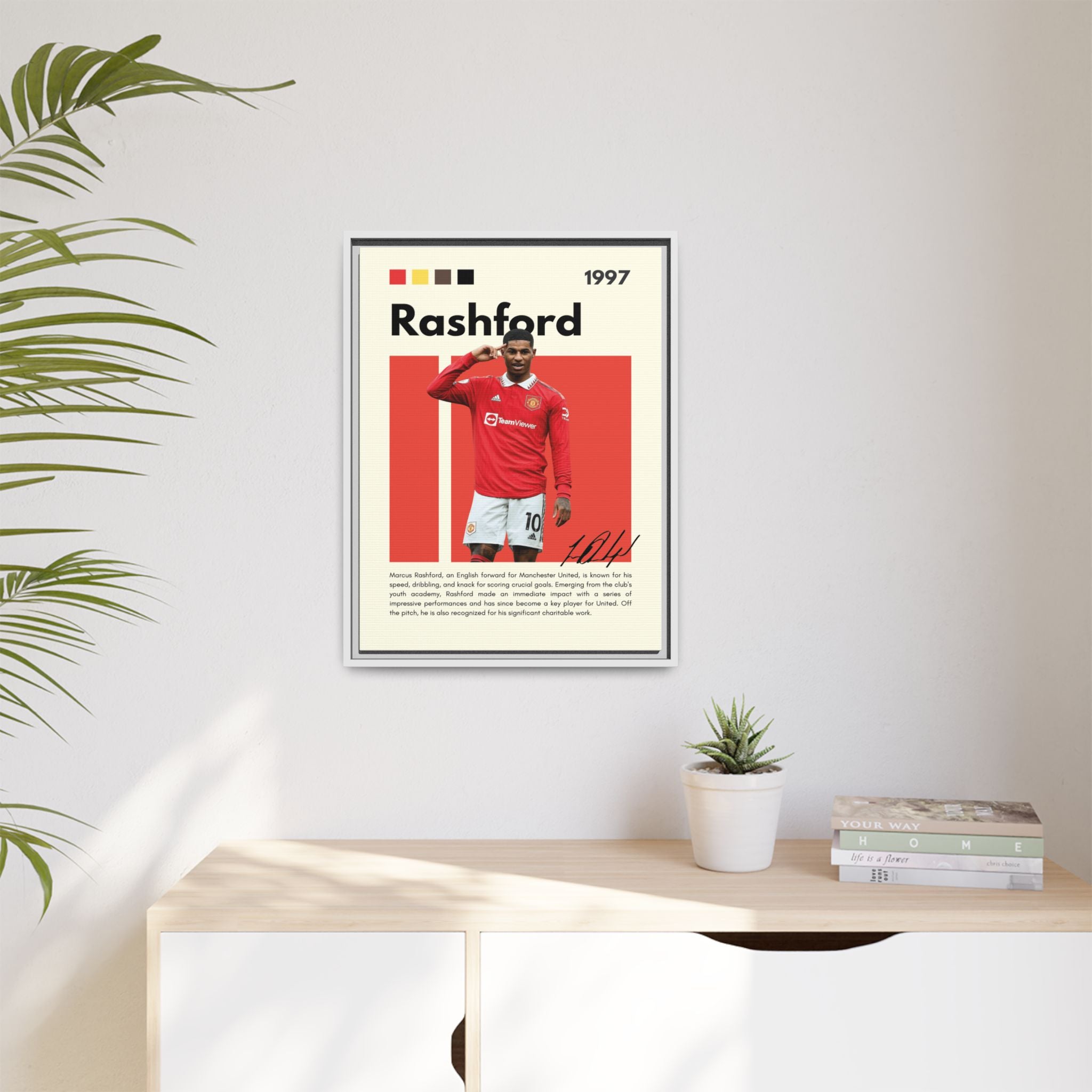 Red Thunder - Canvas Wall Art