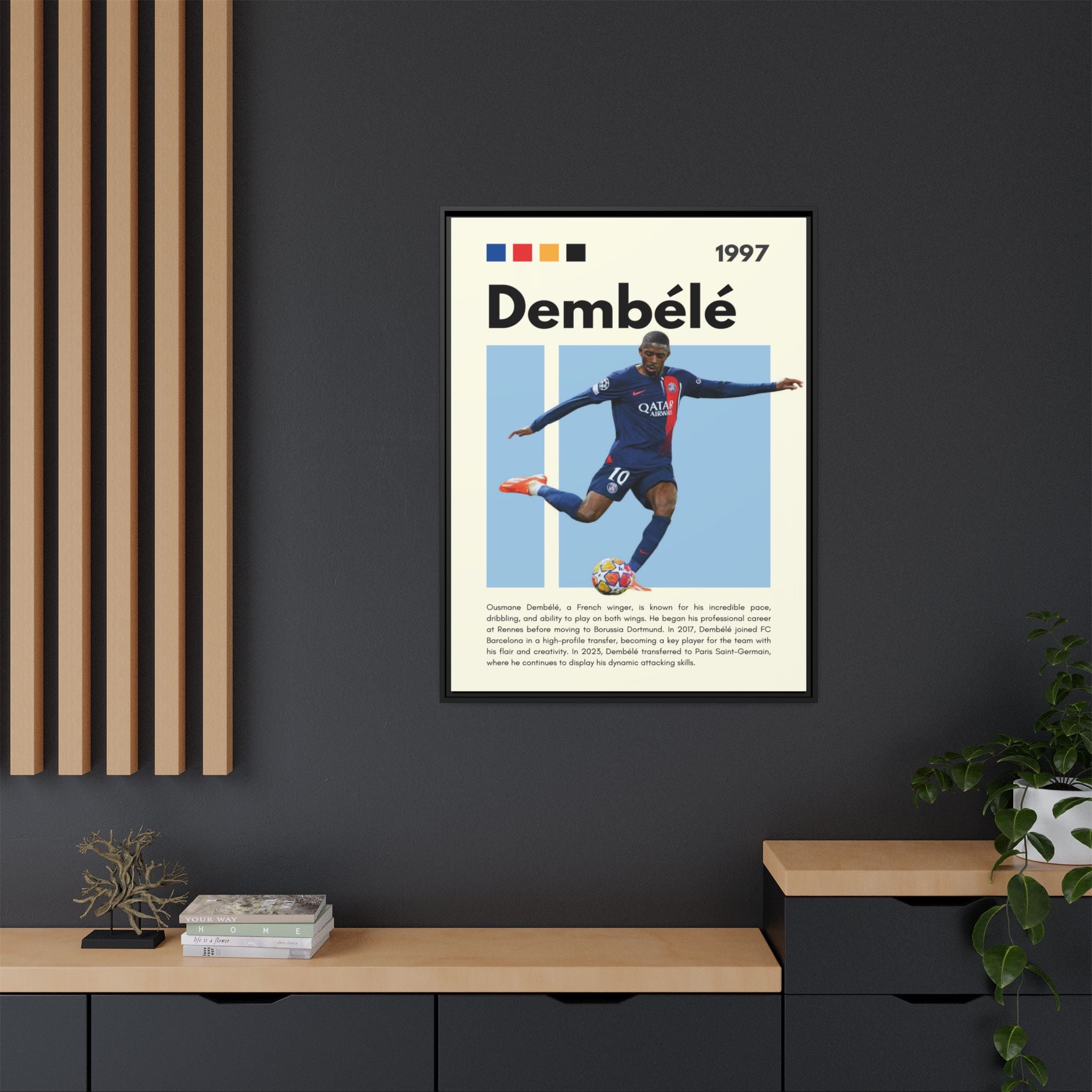 Dembélé - Canvas Wall Art