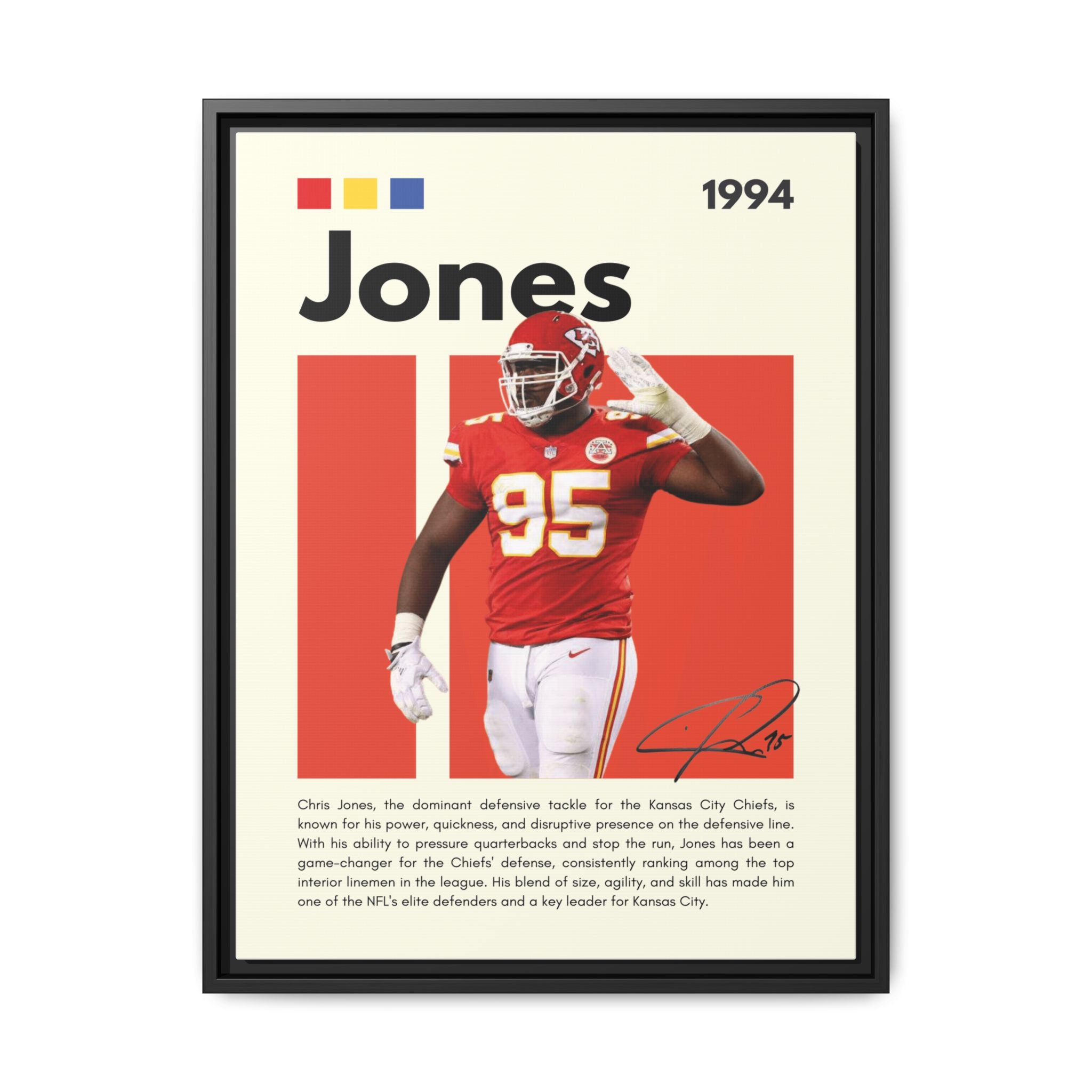 Chiefs Power - Canvas Wall Art