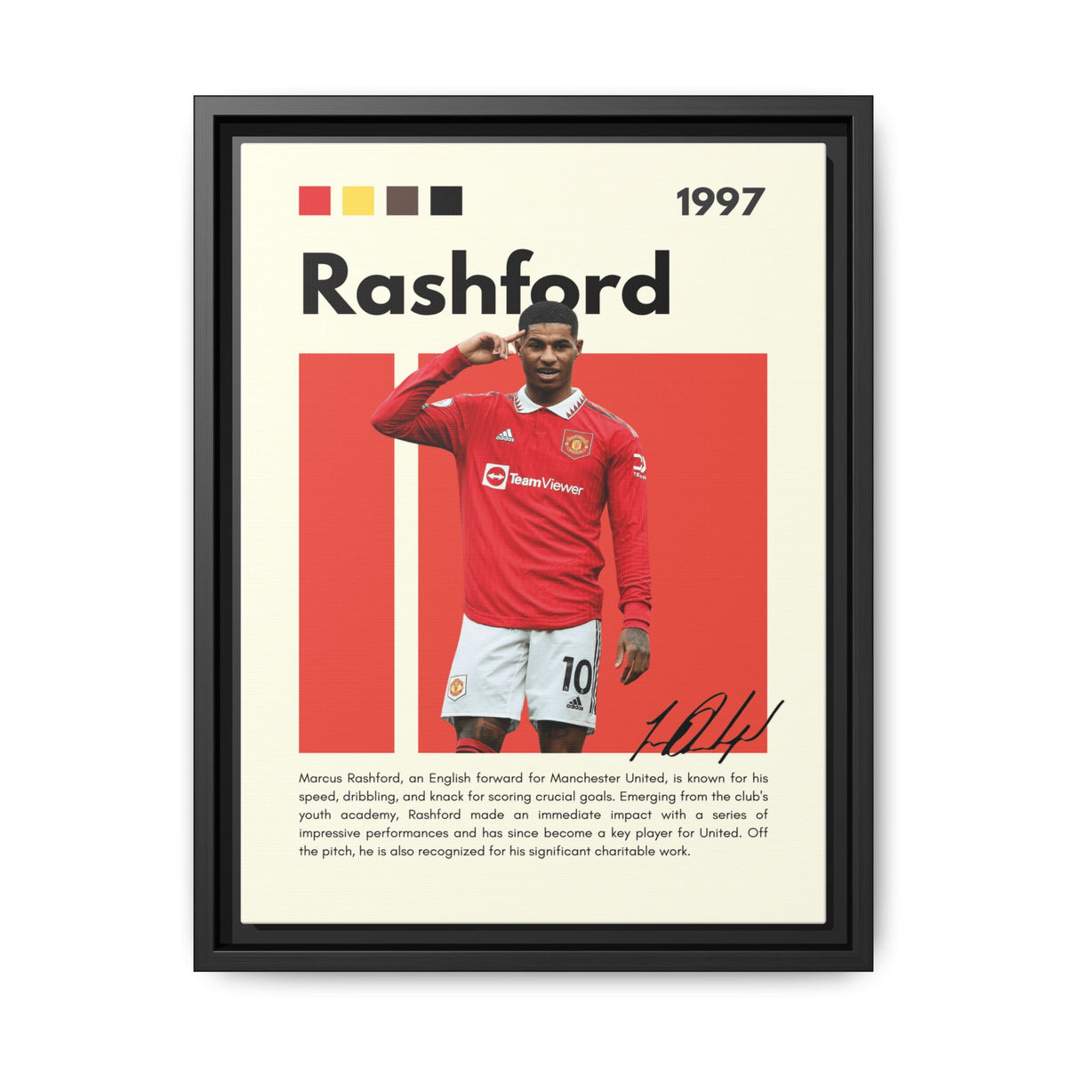 Red Thunder - Canvas Wall Art