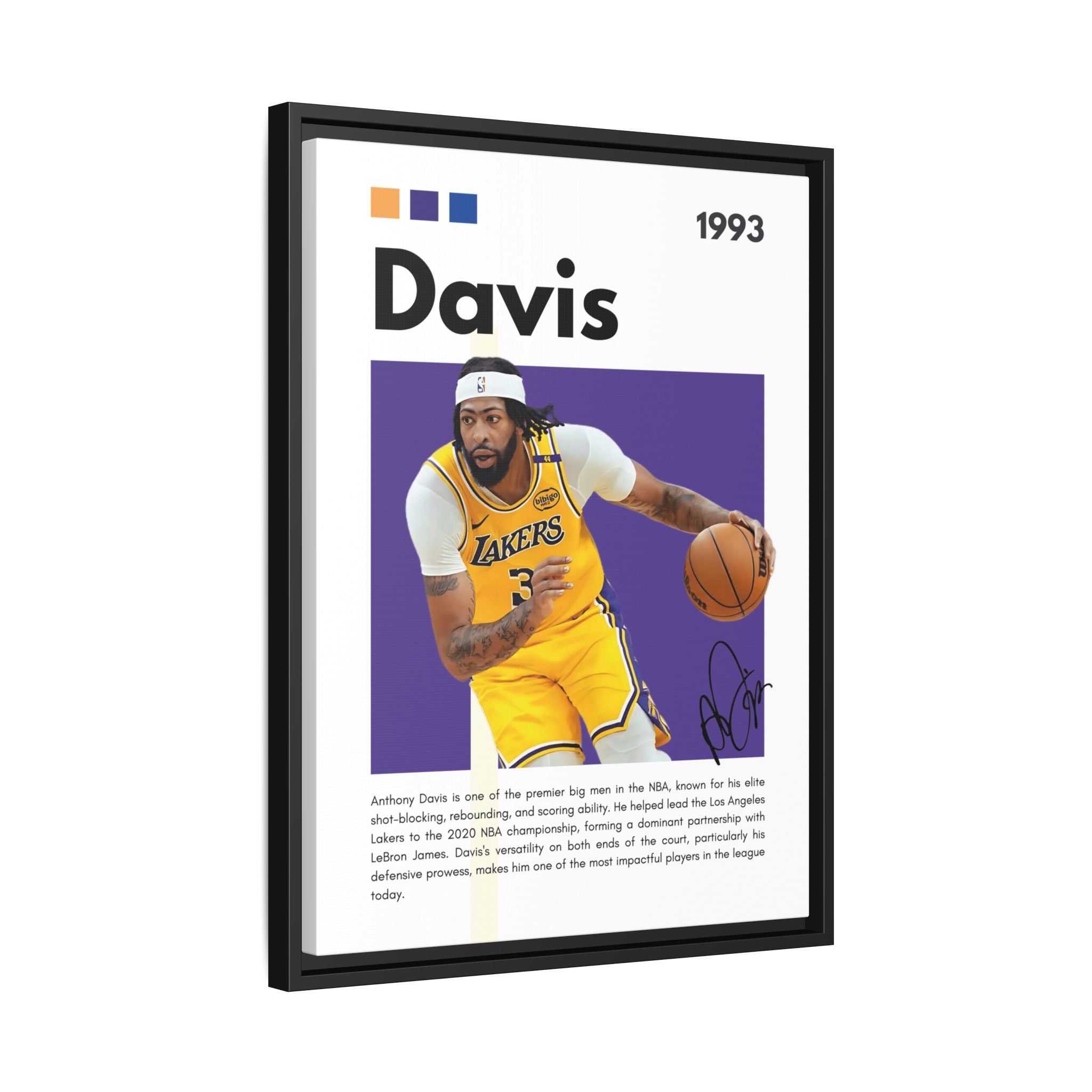 Davis Domination - Canvas Wall Art