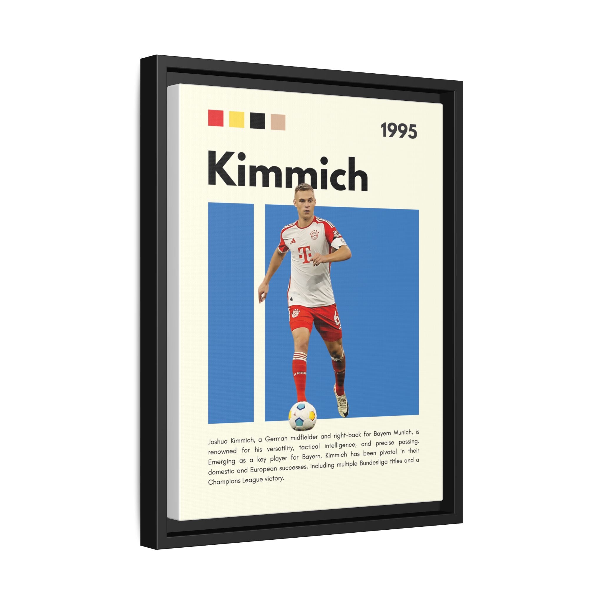 Bayern's Midfield Maestro - Canvas Wall Art