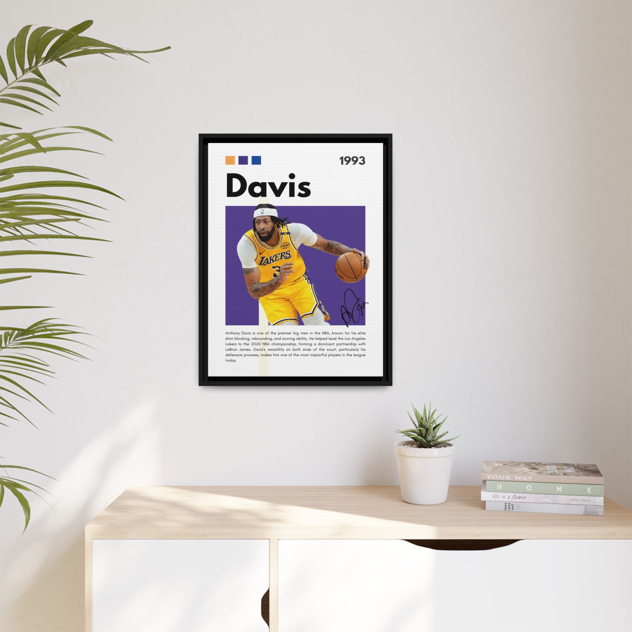 Davis Domination - Canvas Wall Art