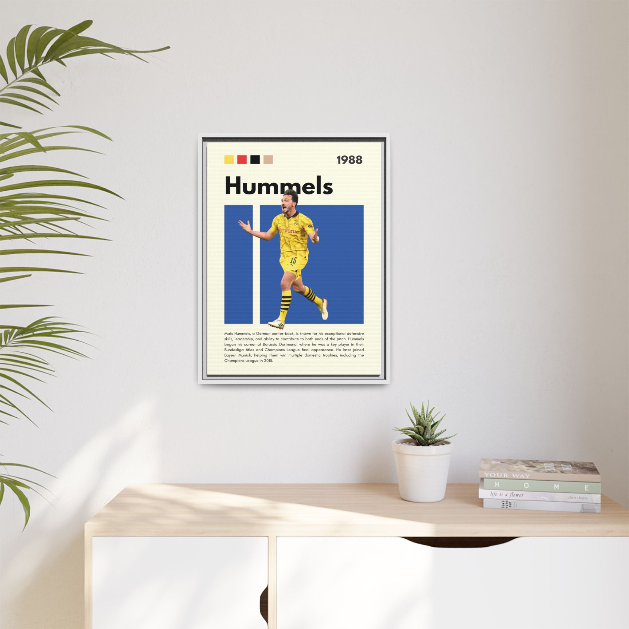 Hummels: Defensive Maestro - Canvas Wall Art