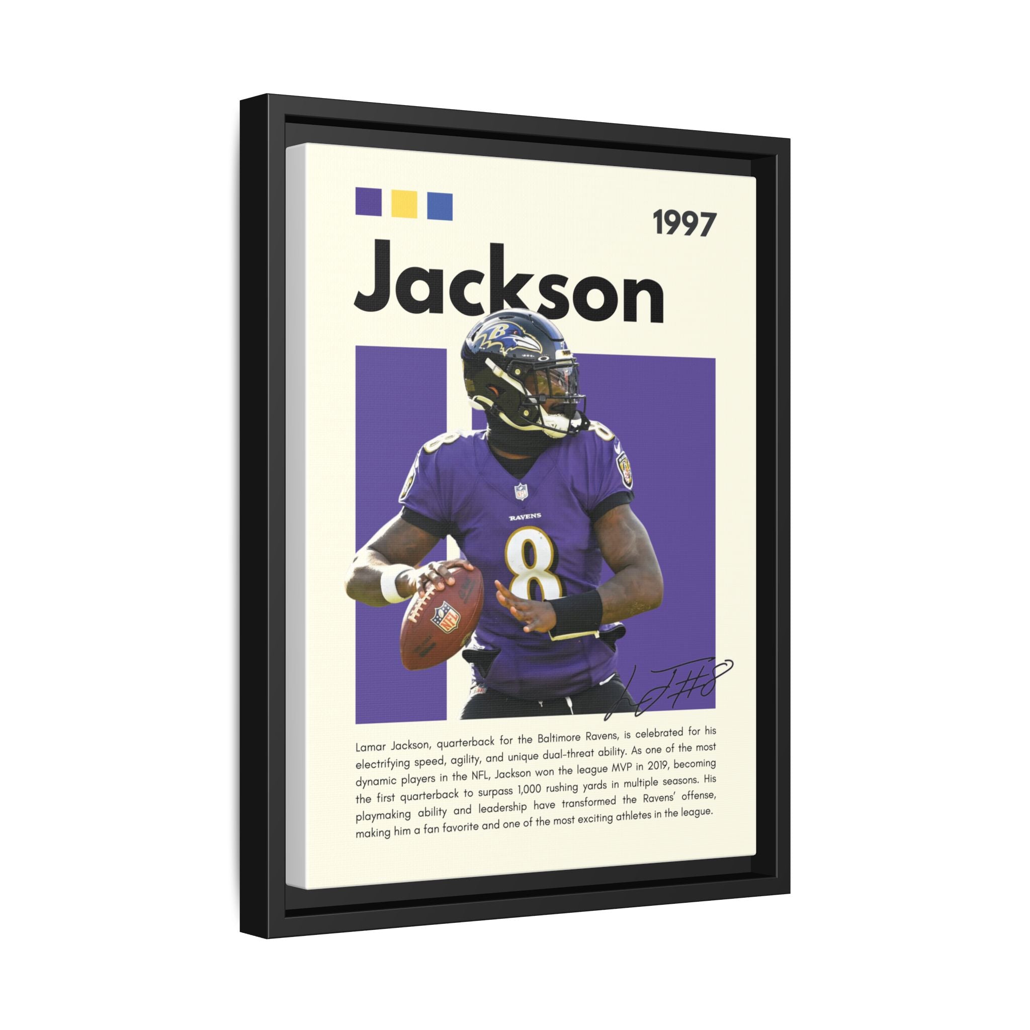 Lamar Lightning - Canvas Wall Art