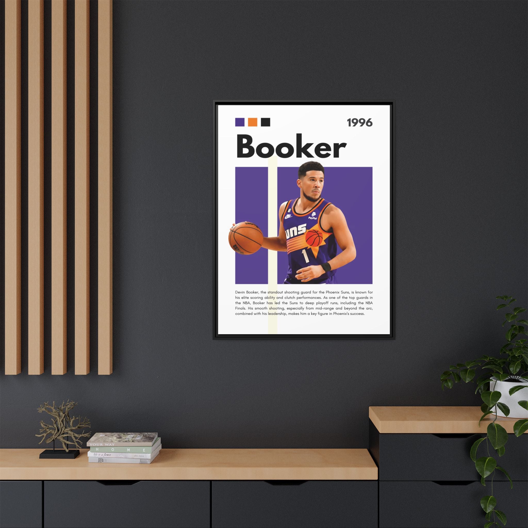 Booker Rising - Canvas Wall Art
