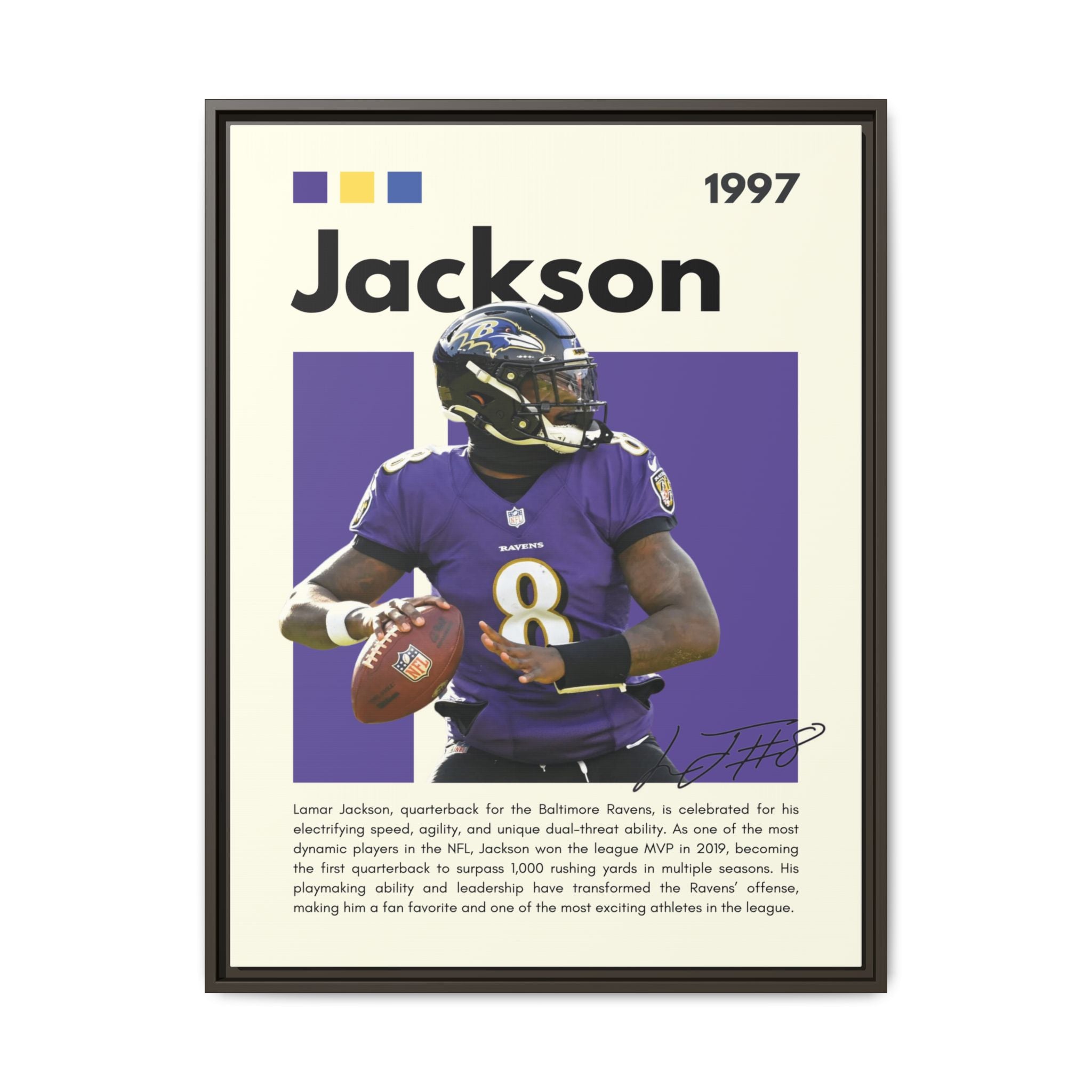 Lamar Lightning - Canvas Wall Art
