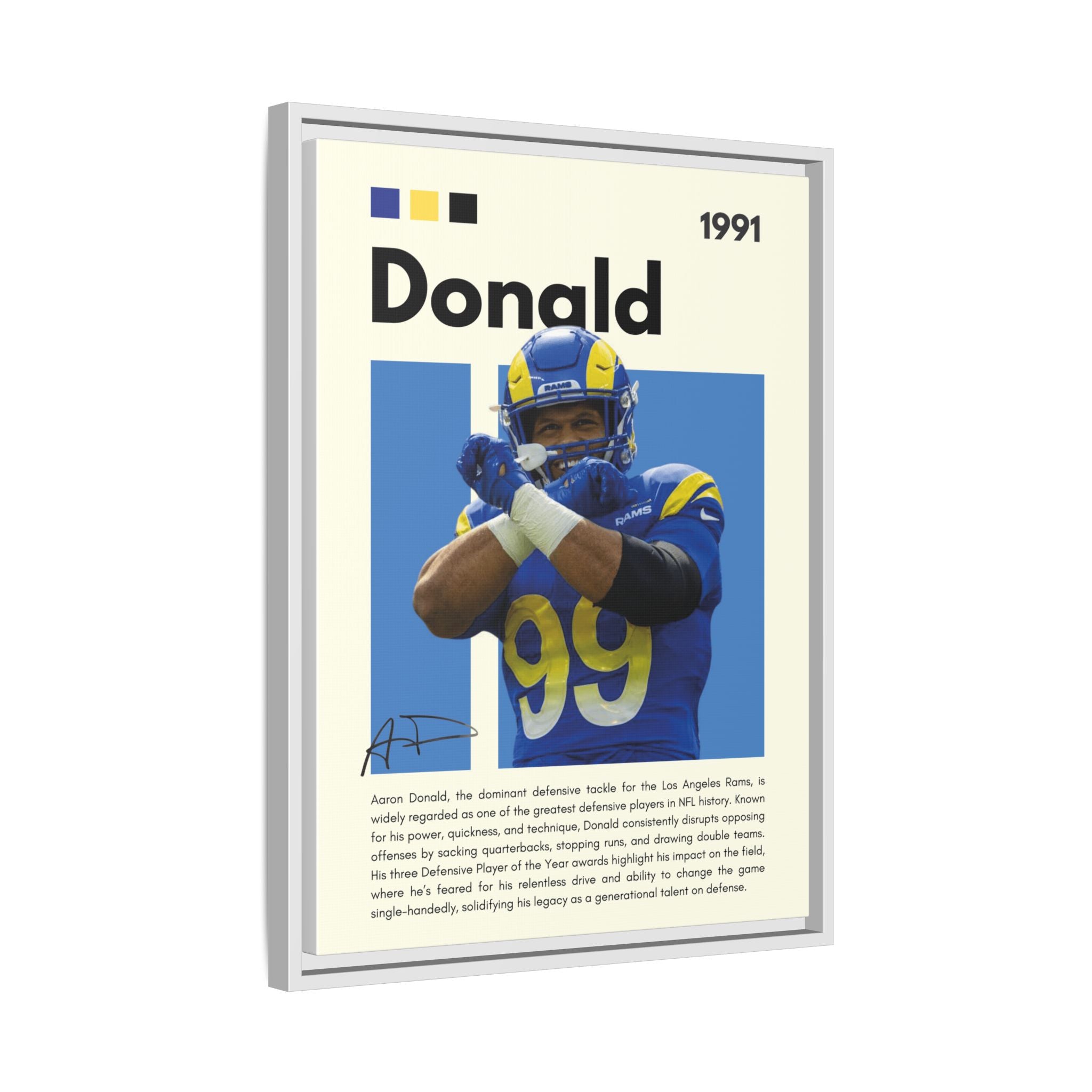 Defensive Domination - Canvas Wall Art