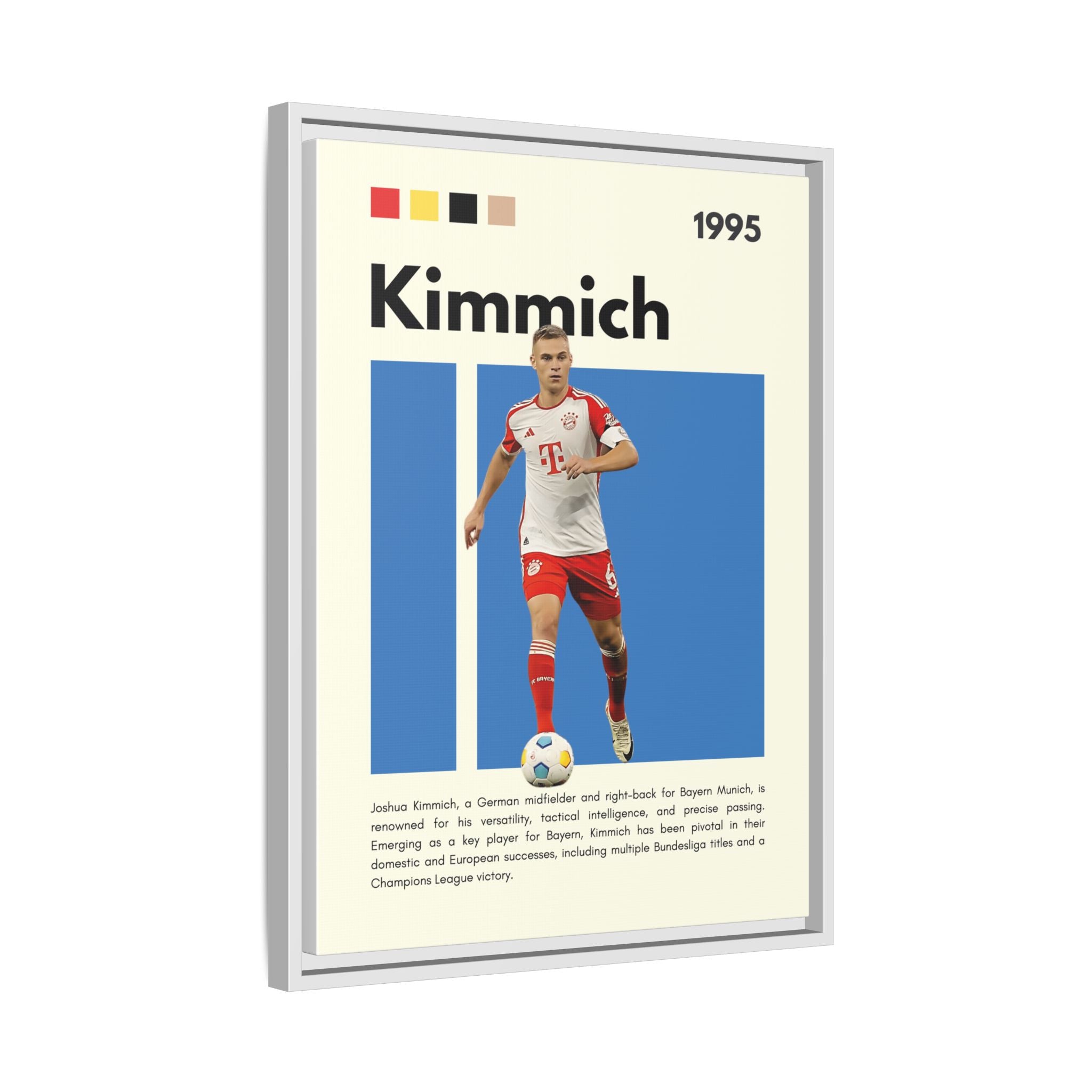 Bayern's Midfield Maestro - Canvas Wall Art