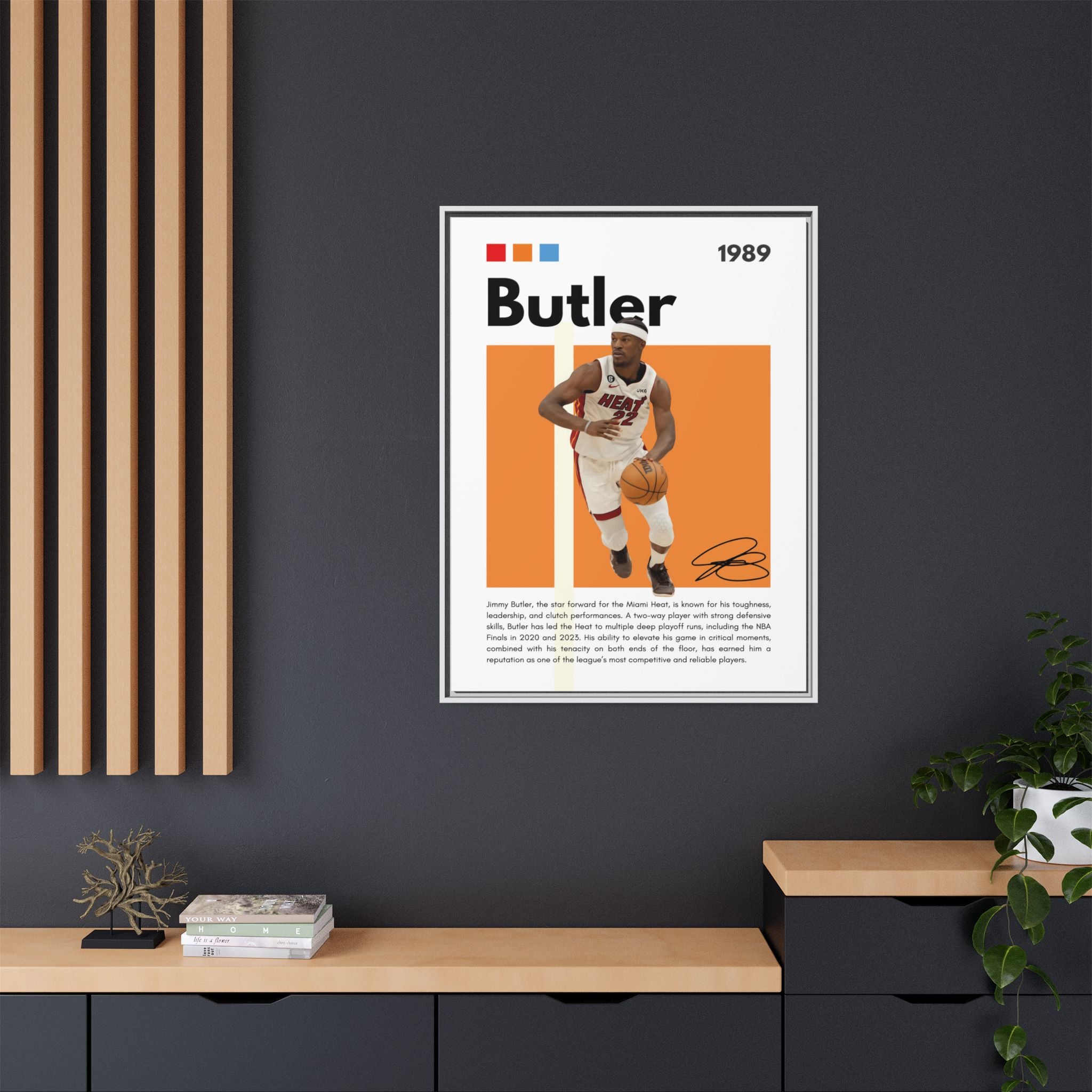 Butler's Blaze - Canvas Wall Art