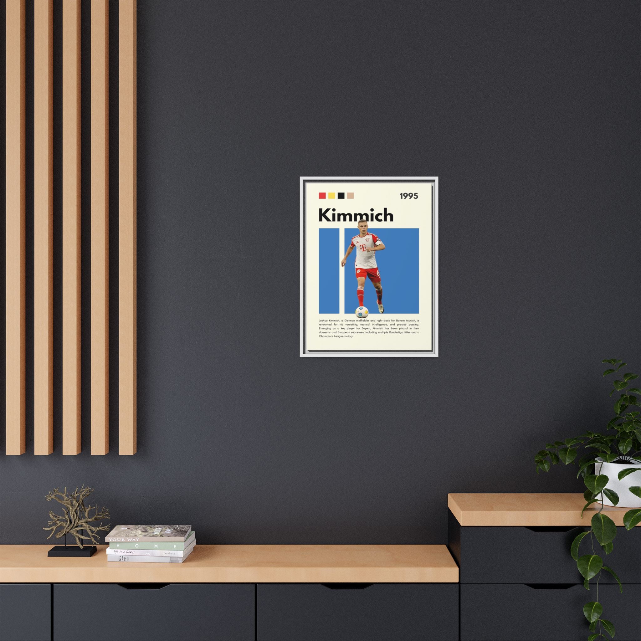 Bayern's Midfield Maestro - Canvas Wall Art
