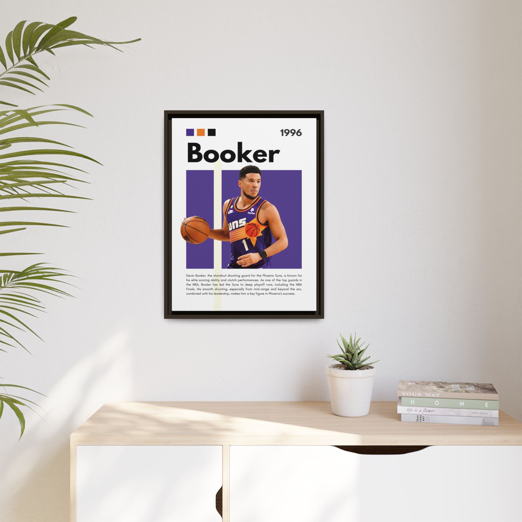 Booker Rising - Canvas Wall Art
