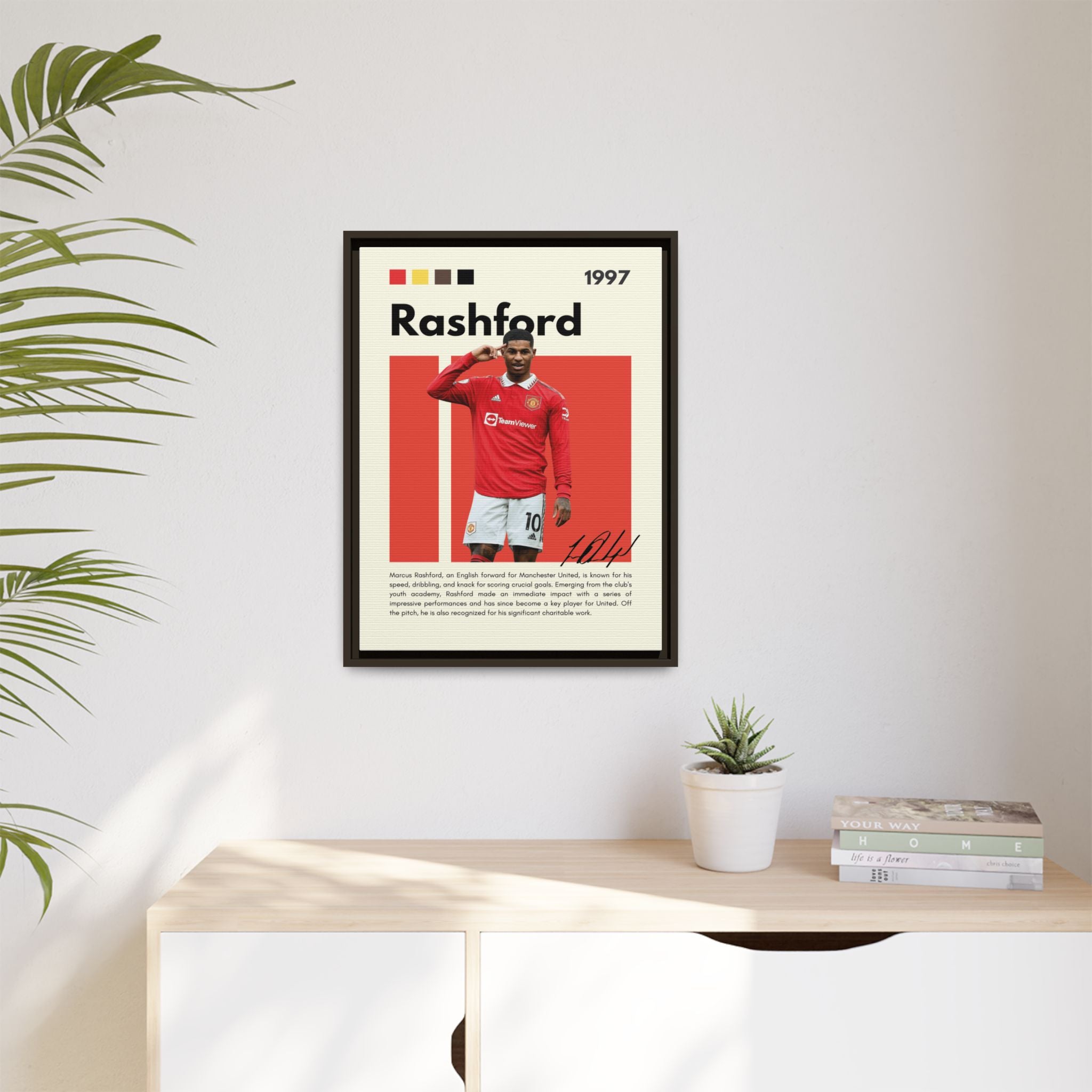 Red Thunder - Canvas Wall Art