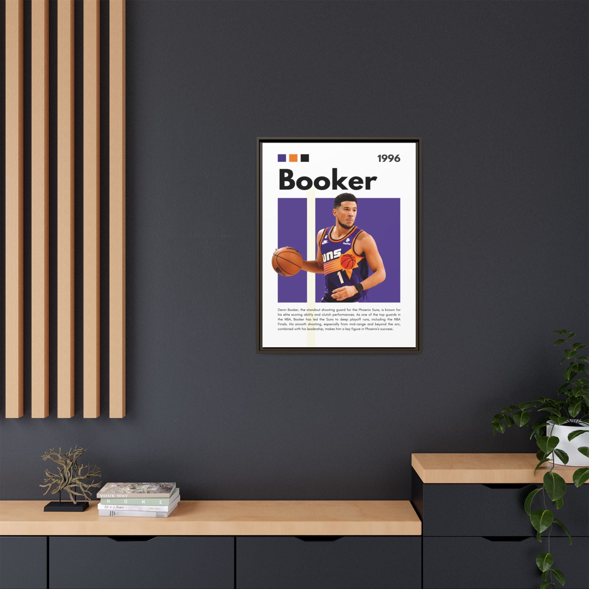 Booker Rising - Canvas Wall Art