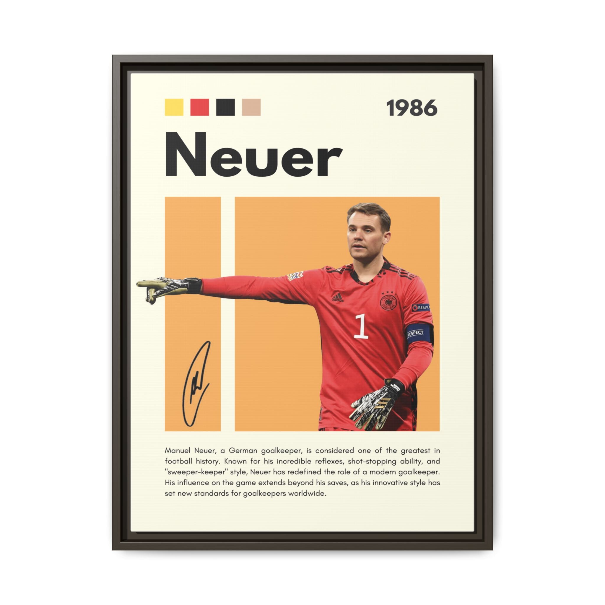 Guardian of the Goal - Canvas Wall Art