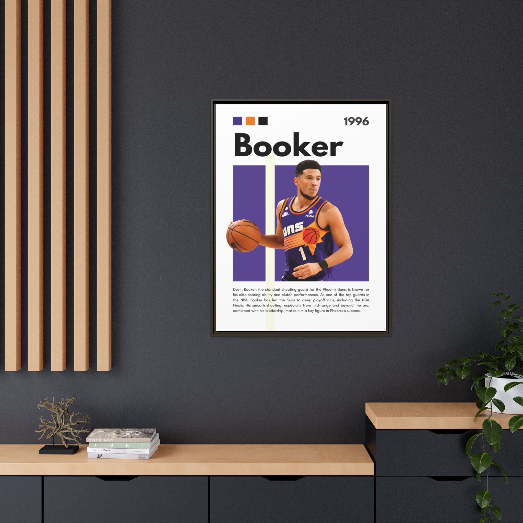 Booker Rising - Canvas Wall Art