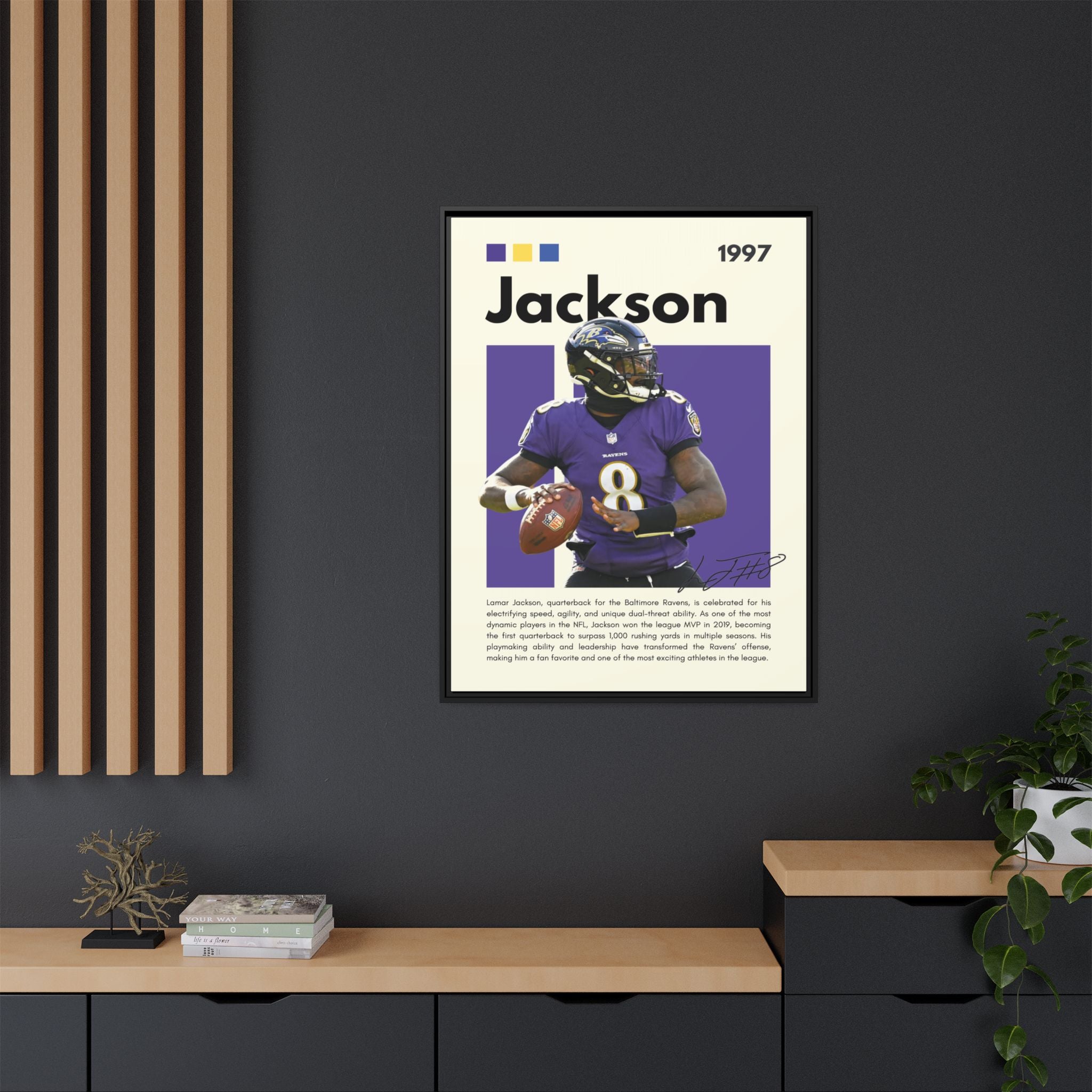 Lamar Lightning - Canvas Wall Art