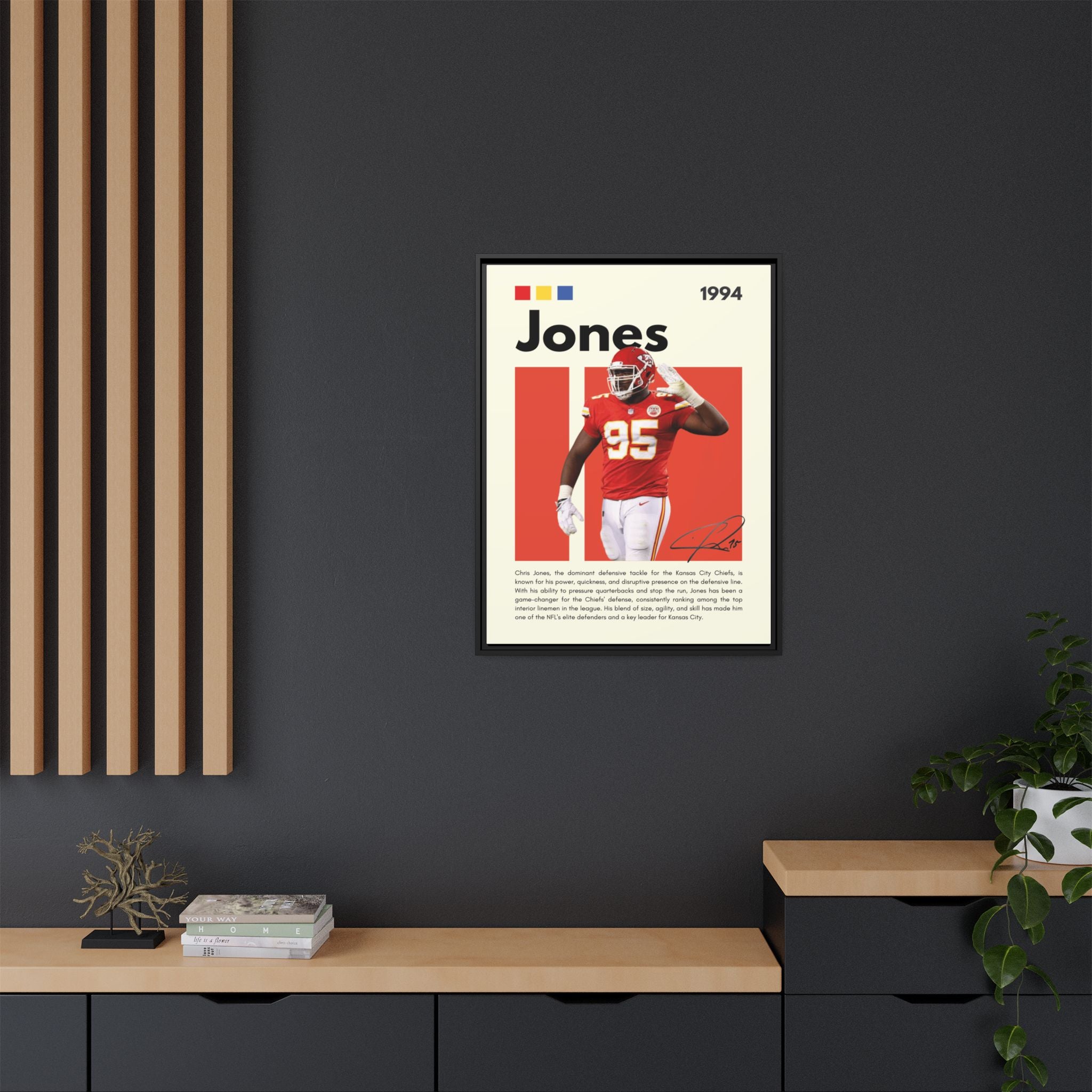 Chiefs Power - Canvas Wall Art