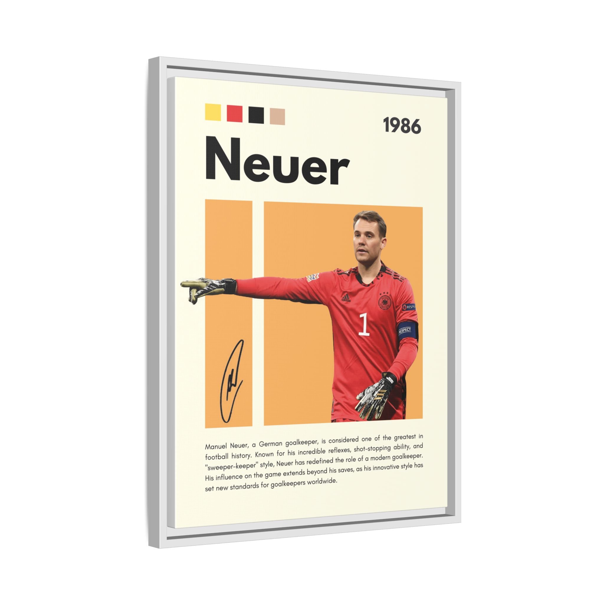Guardian of the Goal - Canvas Wall Art