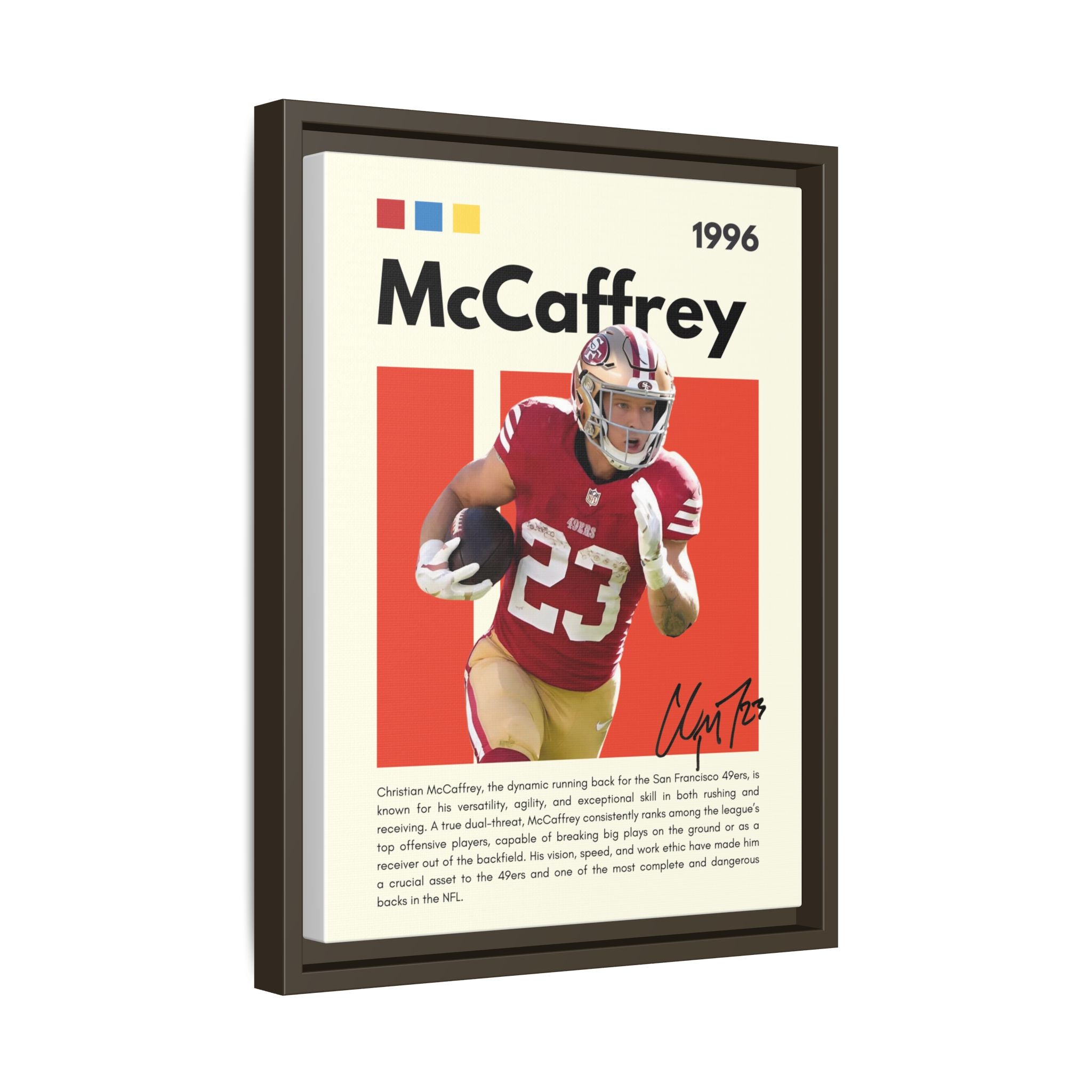 McCaffrey Momentum - Canvas Wall Art
