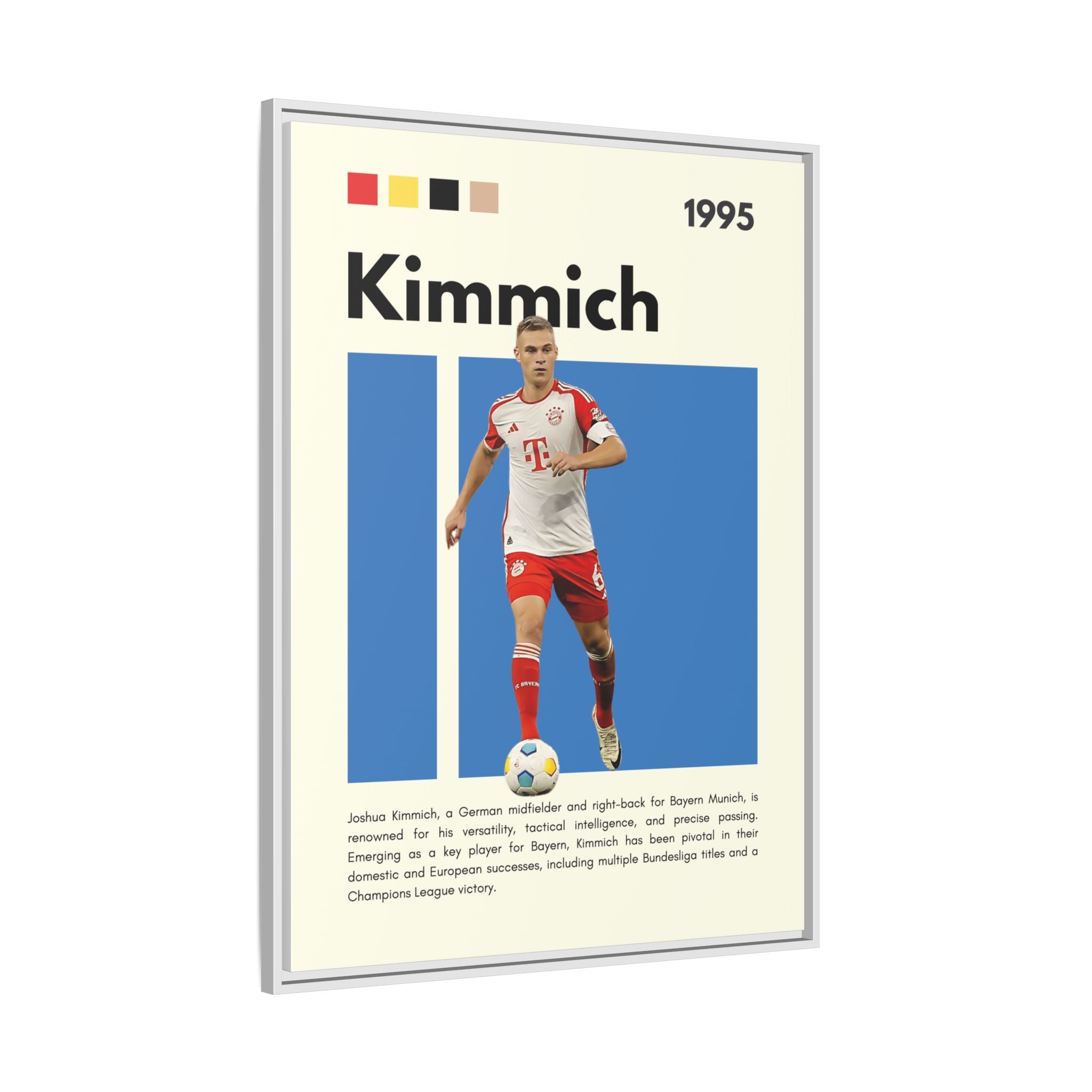 Bayern's Midfield Maestro - Canvas Wall Art