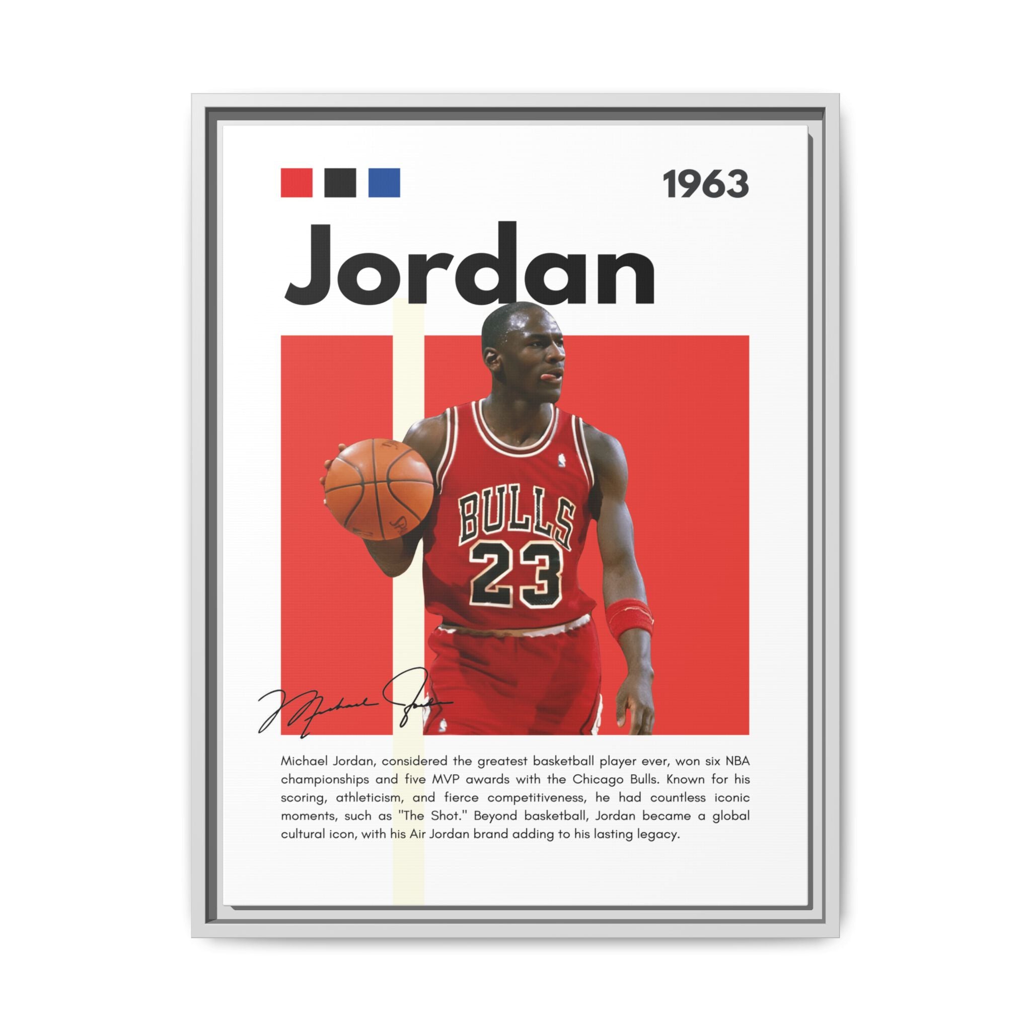 Air Jordan - Canvas Wall Art