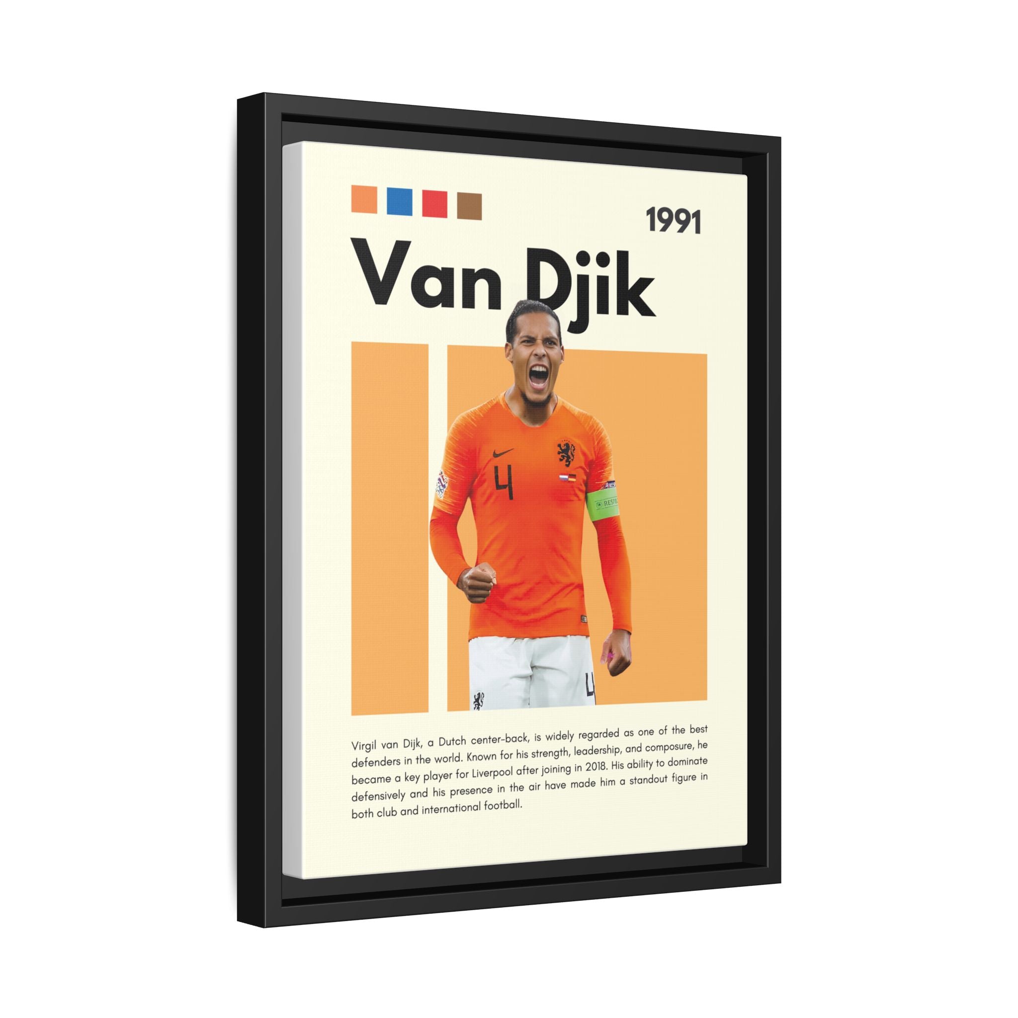 Defender of Orange - Canvas Wall Art