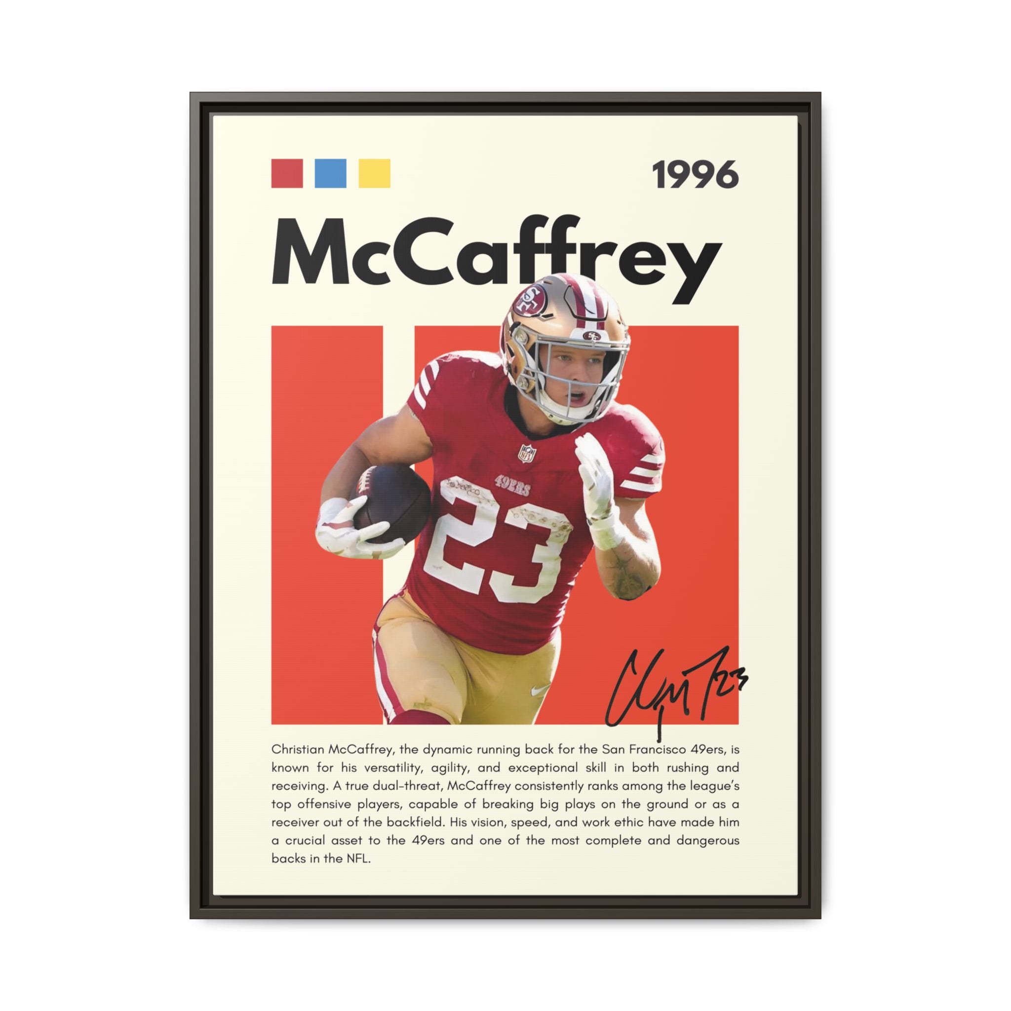 McCaffrey Momentum - Canvas Wall Art