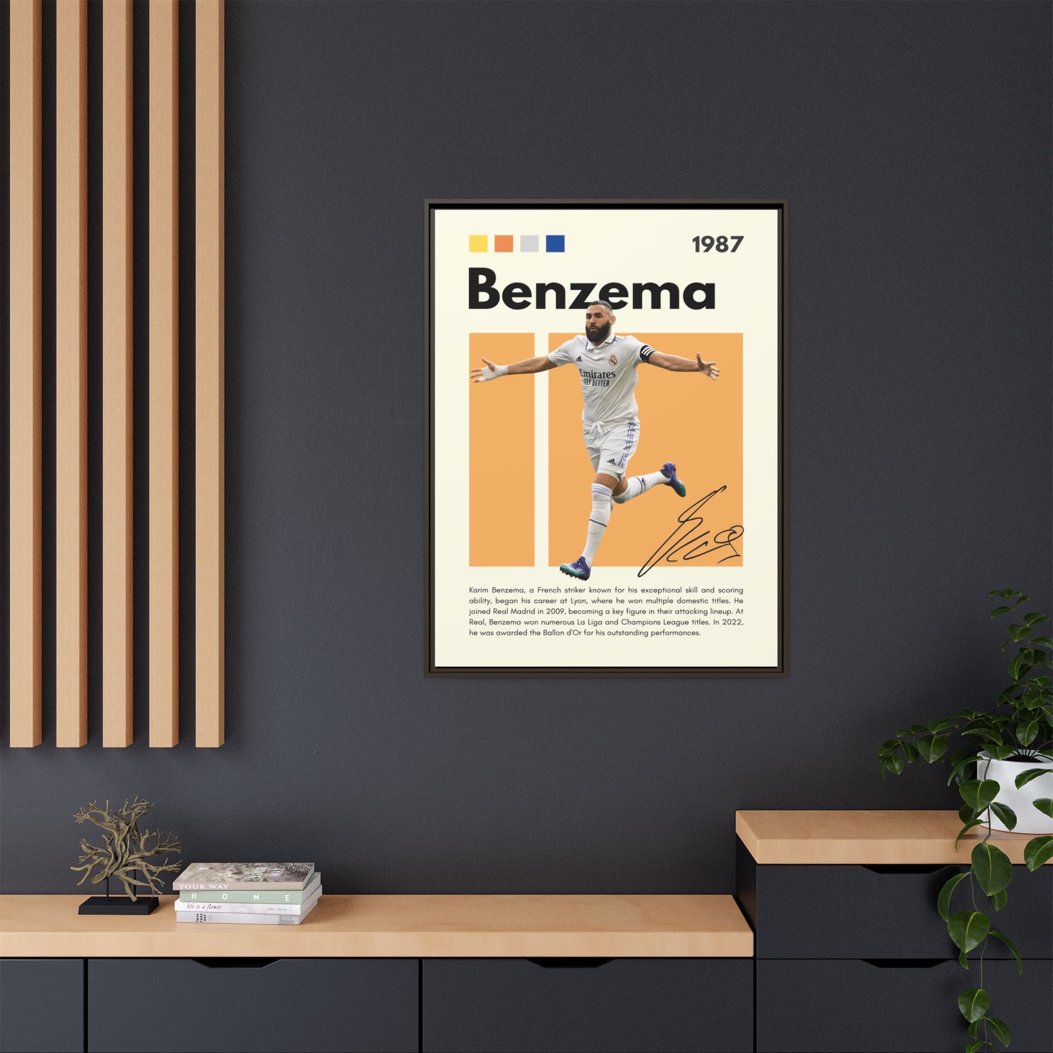 Striker's Glory - Canvas Wall Art