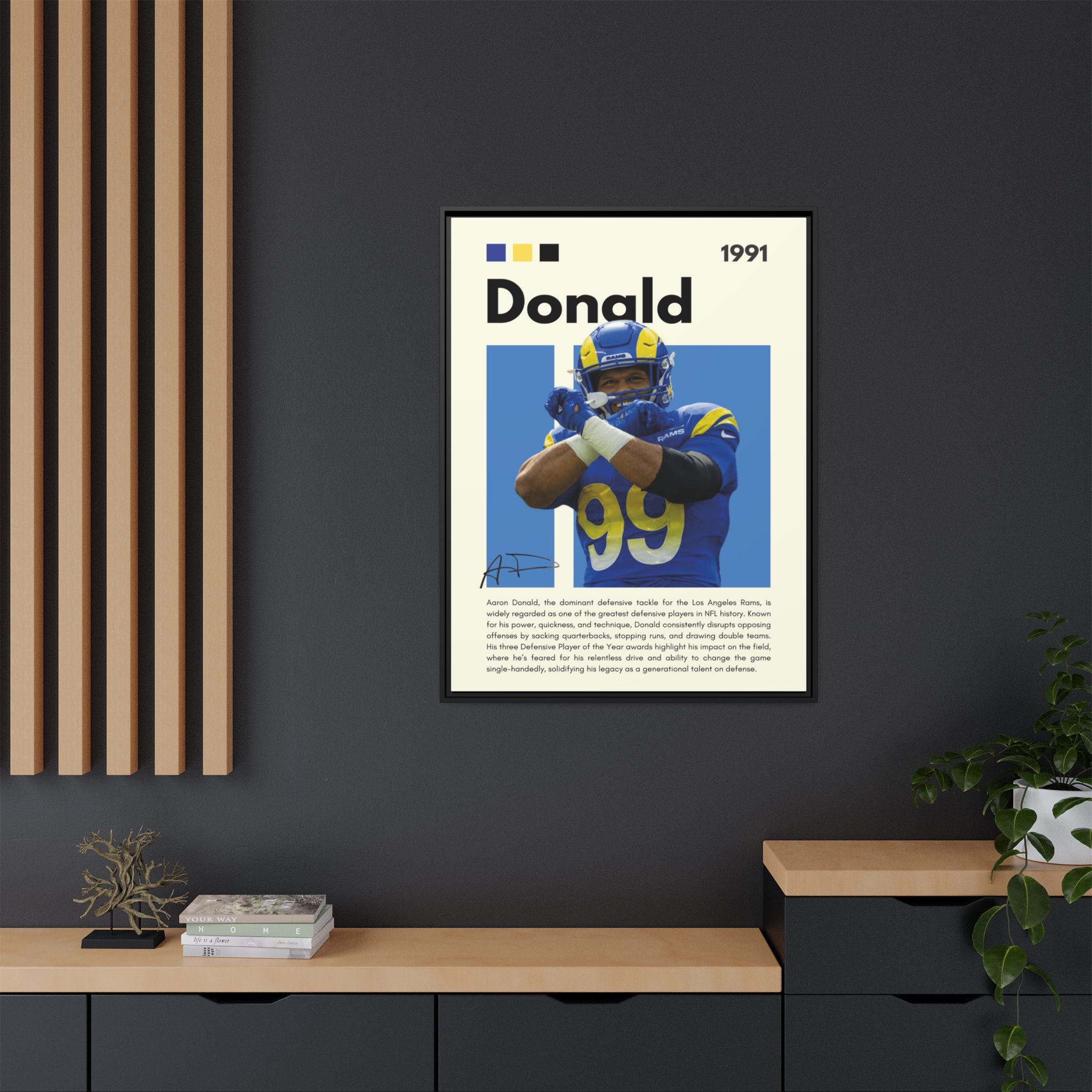 Defensive Domination - Canvas Wall Art