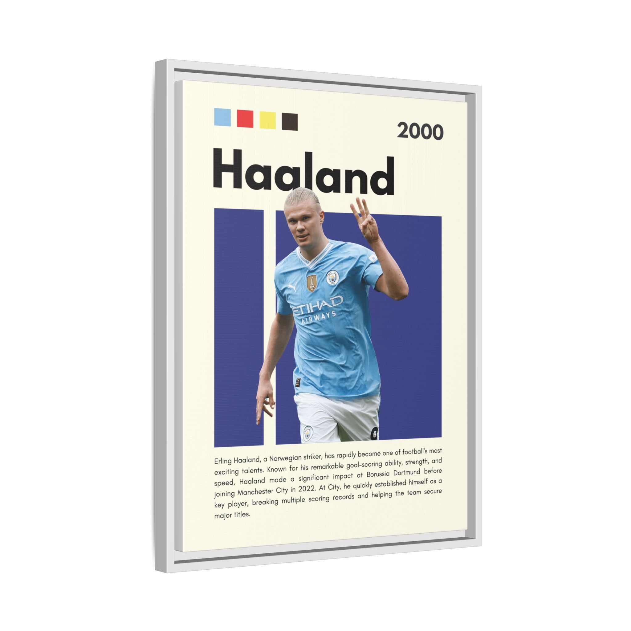Haaland Rising - Canvas Wall Art