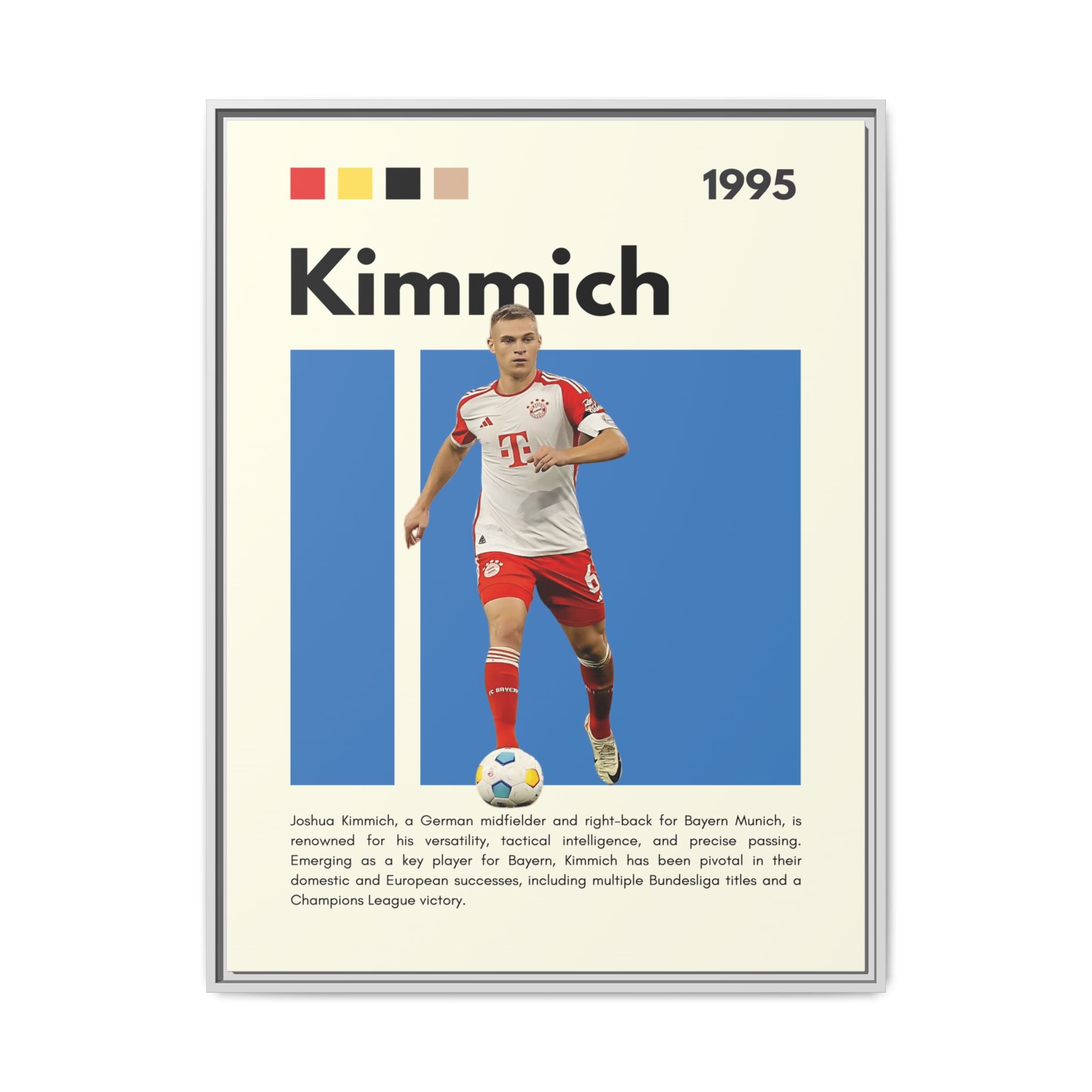 Bayern's Midfield Maestro - Canvas Wall Art