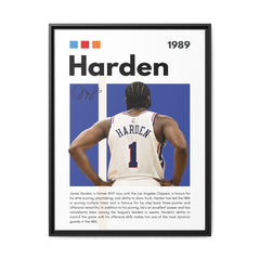 Harden's Stride - Canvas Wall Art