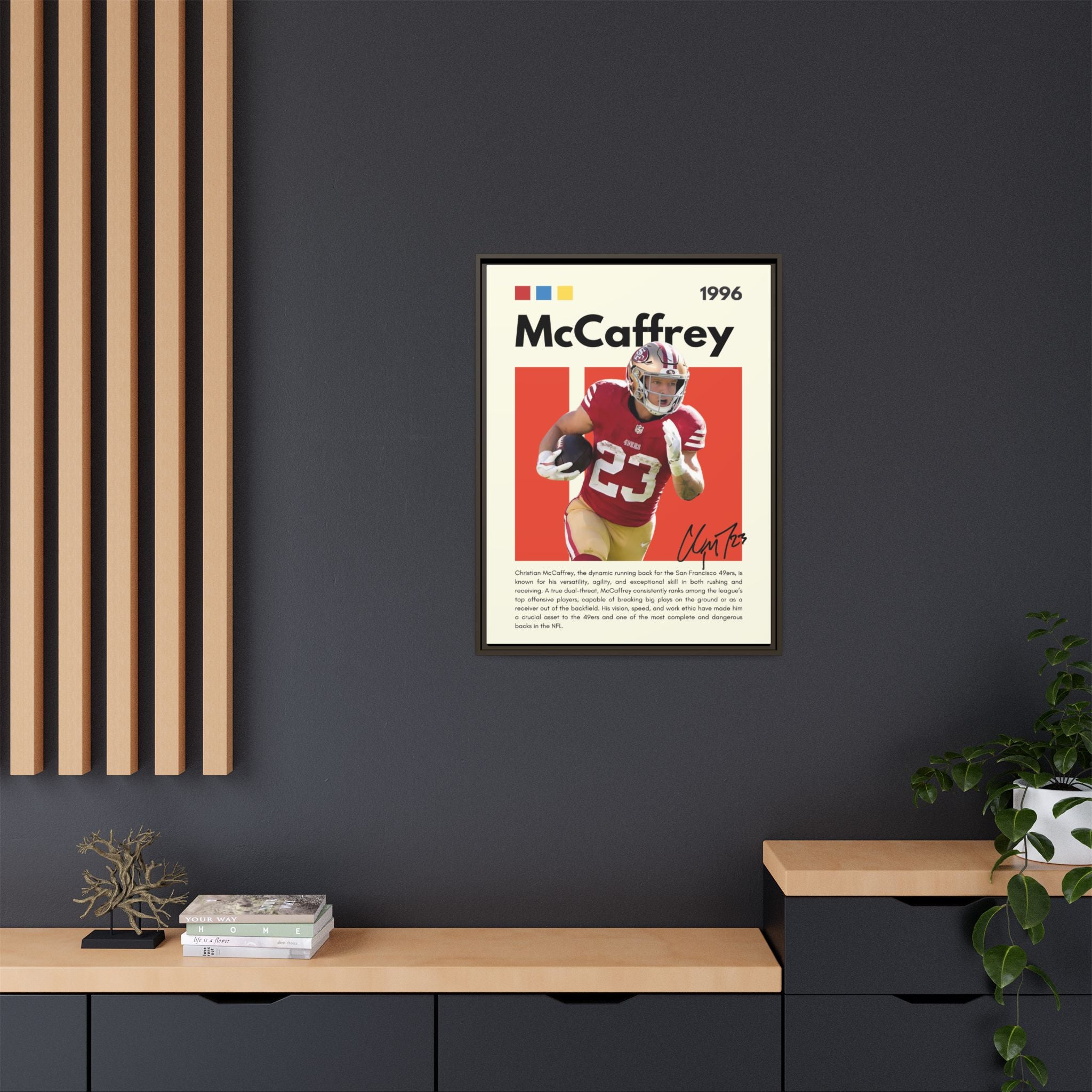 McCaffrey Momentum - Canvas Wall Art