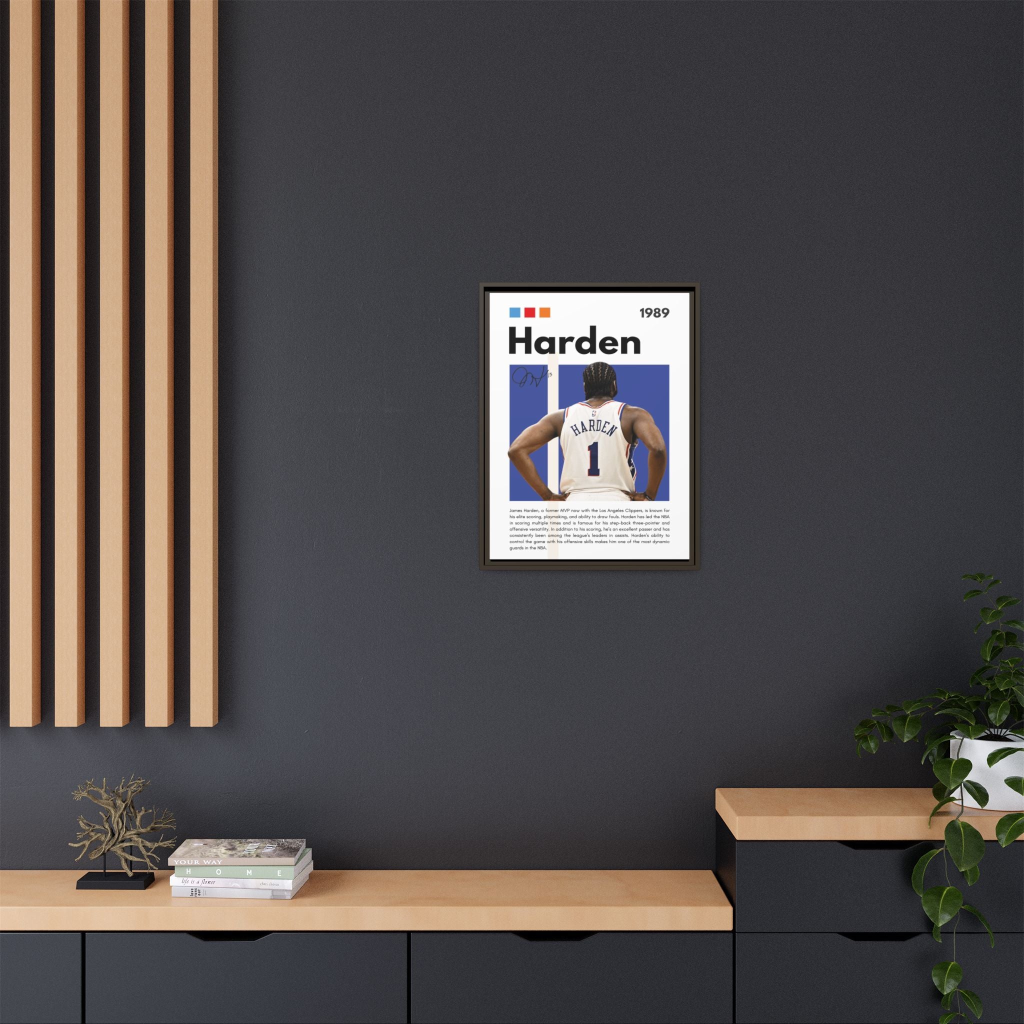 Harden's Stride - Canvas Wall Art