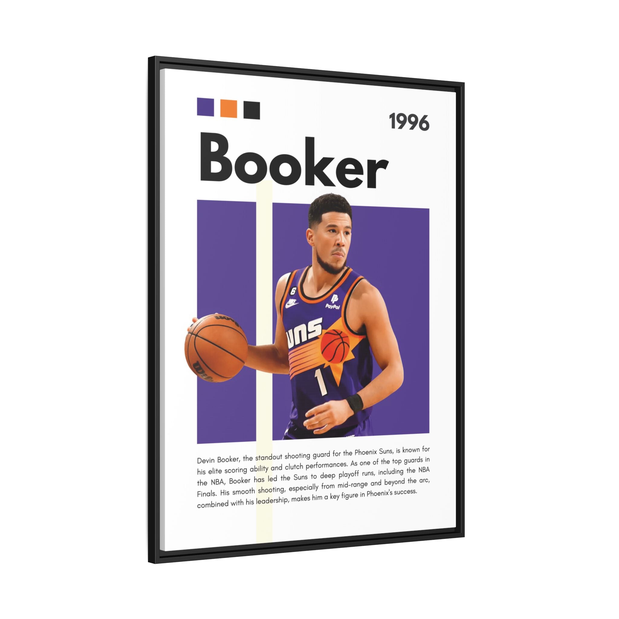 Booker Rising - Canvas Wall Art