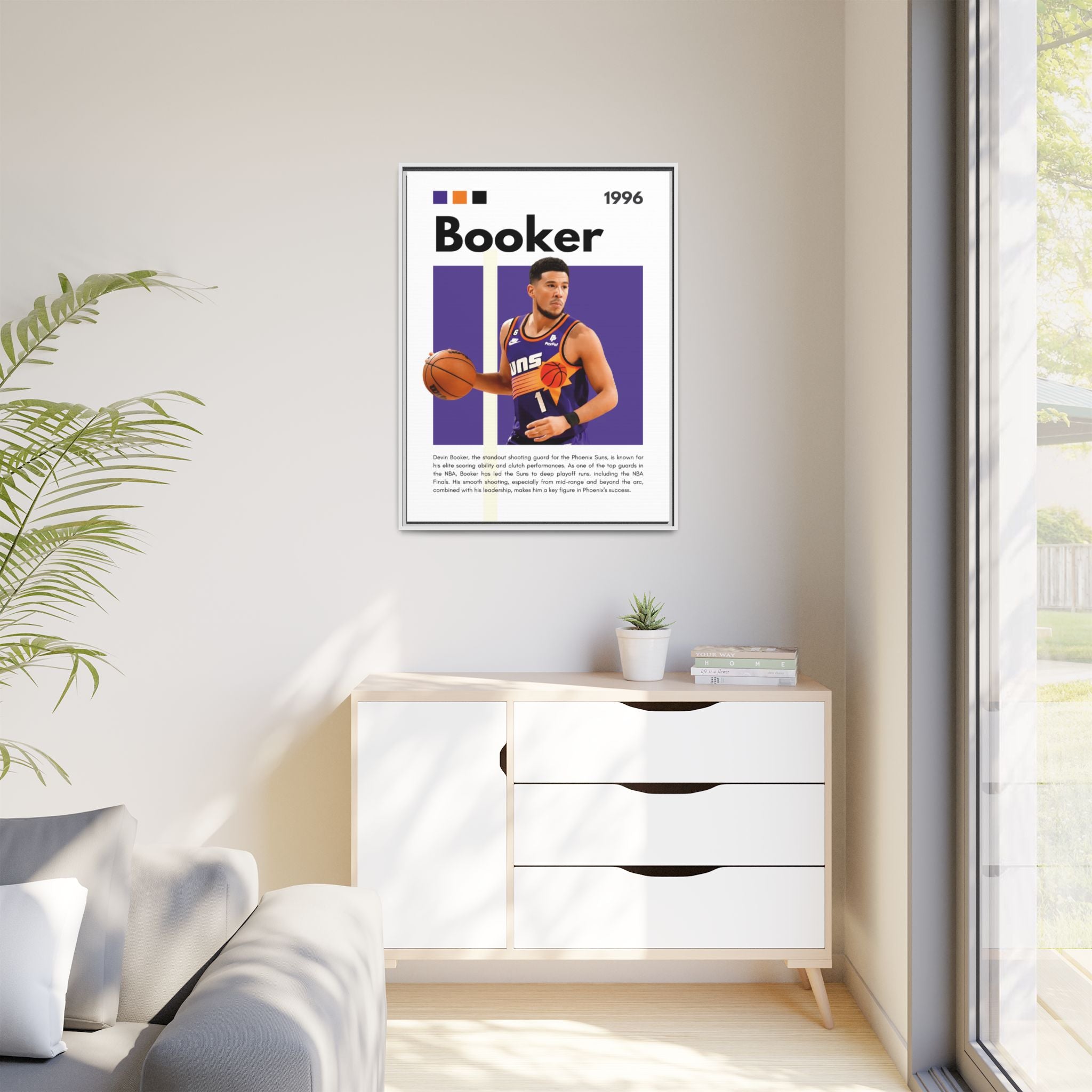 Booker Rising - Canvas Wall Art