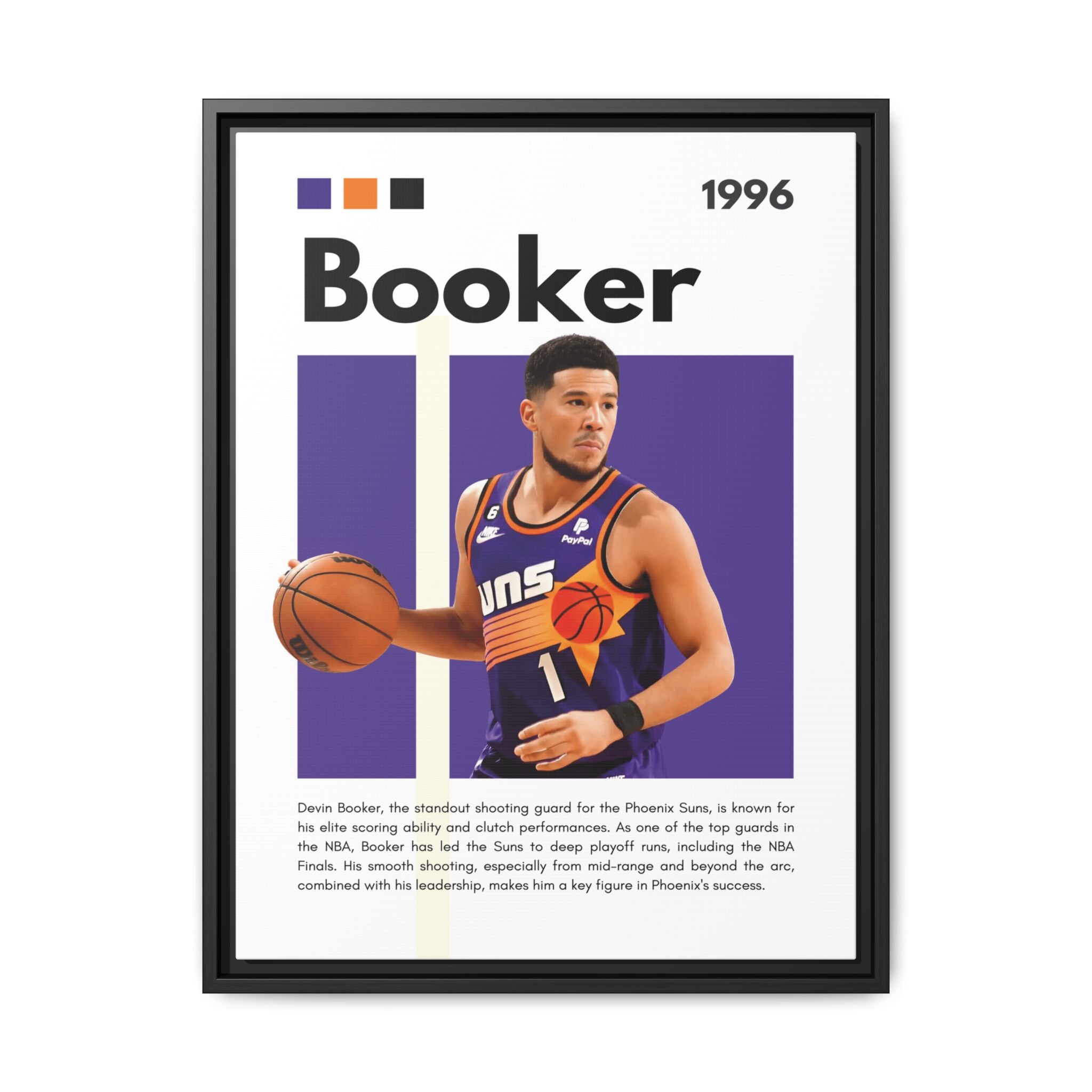 Booker Rising - Canvas Wall Art