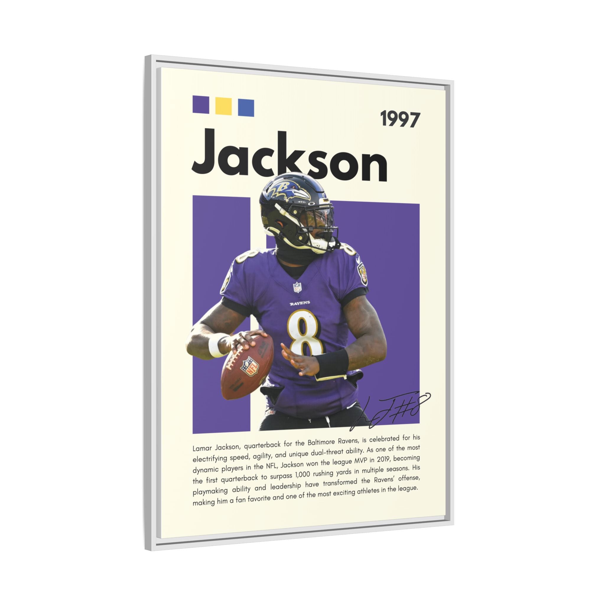 Lamar Lightning - Canvas Wall Art