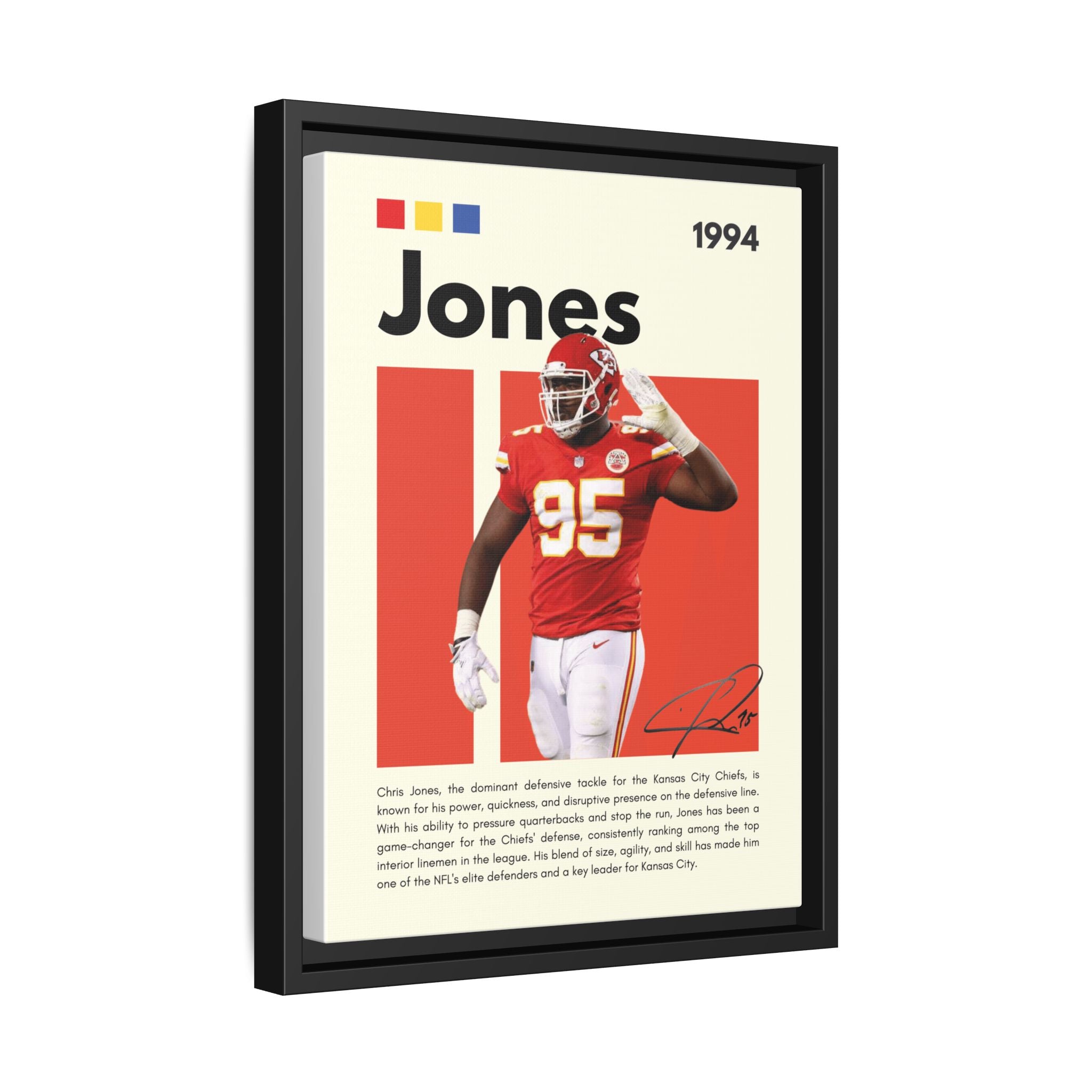 Chiefs Power - Canvas Wall Art