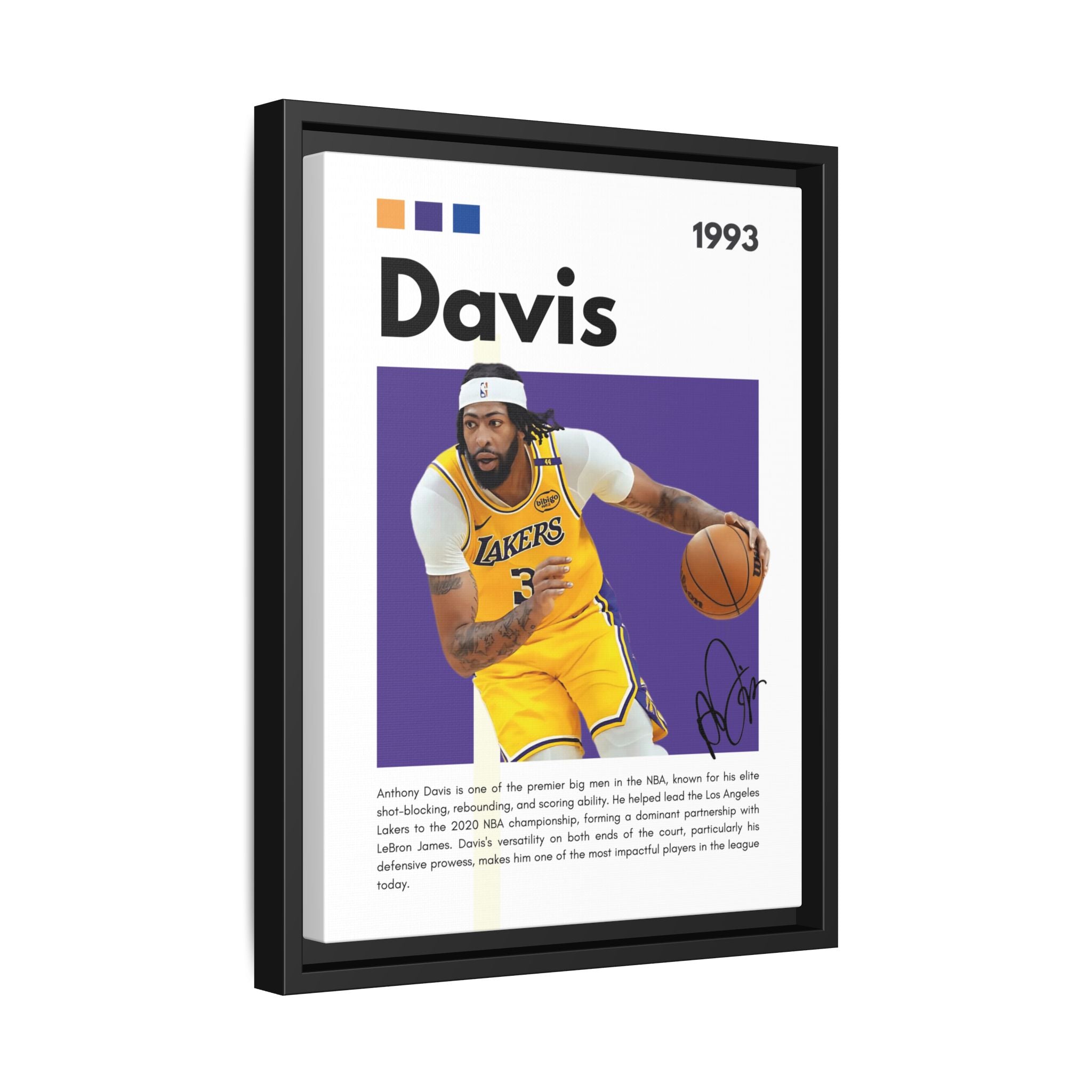 Davis Domination - Canvas Wall Art