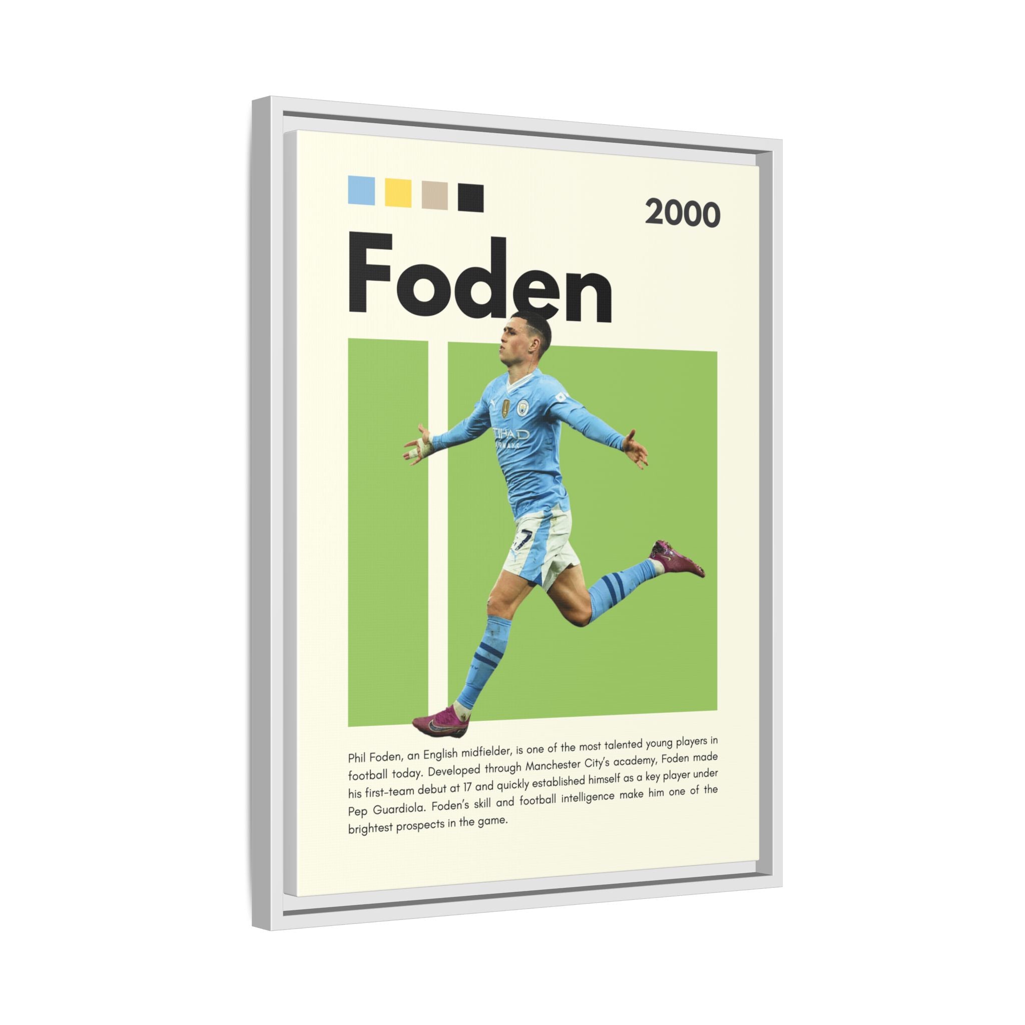 Sky Blue Prodigy - Canvas Wall Art